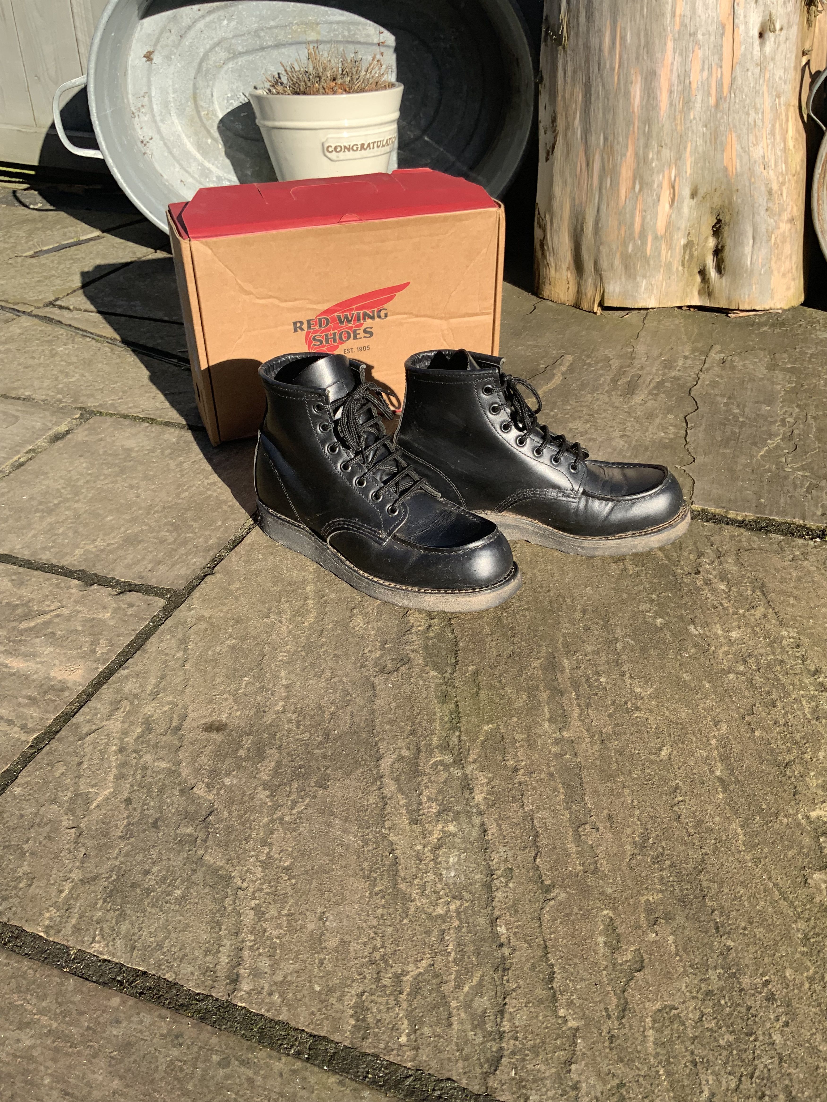 Red Wing Red Wing Heritage 6” Moc Toe Boot 8137 Size US 8.5 / EU 41-42 - 6 Thumbnail