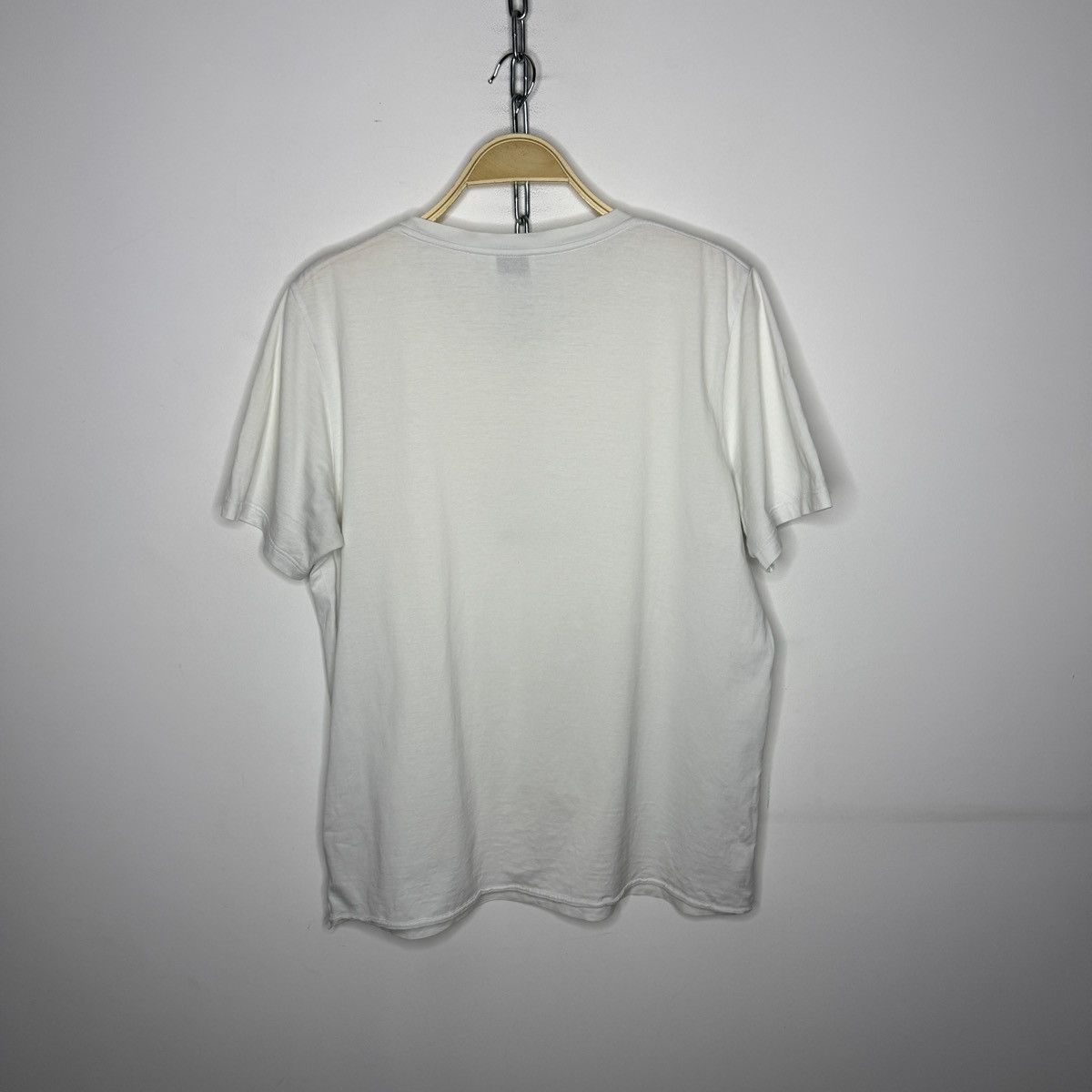Saint Laurent Paris Saint Laurent Paris logo tee shirt Size US L / EU 52-54 / 3 - 9 Thumbnail