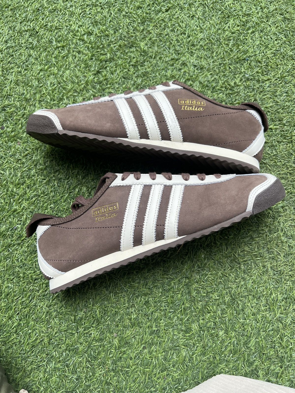 Adidas 🇮🇹adidas Italia 60s Brown Off White Men's - IH9147 Size US 8.5 / EU 41-42 - 2 Thumbnail
