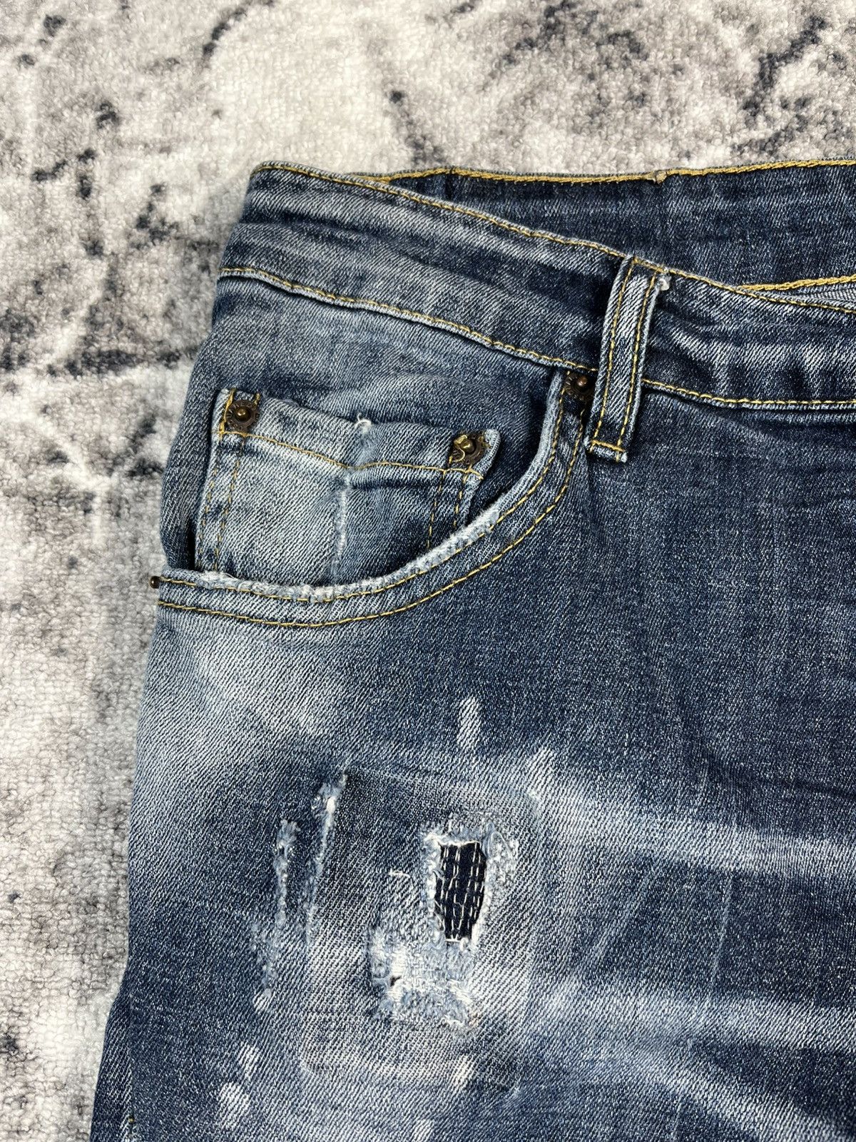 Dsquared2 Dsquared2 Tidy Biker Jeans Size 54 Fit 36 Size US 36 / EU 52 - 8 Thumbnail