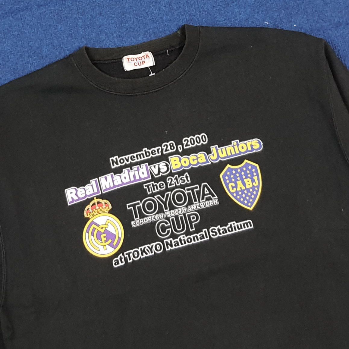 Japanese Brand Vintage Toyota Cup 2000 Tokyo National Sweatshirt C302N6 Size US L / EU 52-54 / 3 - 2 Thumbnail