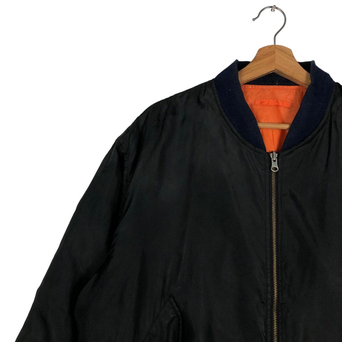 Japanese Brand 🔥Riot Riot Vintage Bomber Jacket Reversible Design USA Size US L / EU 52-54 / 3 - 6 Thumbnail