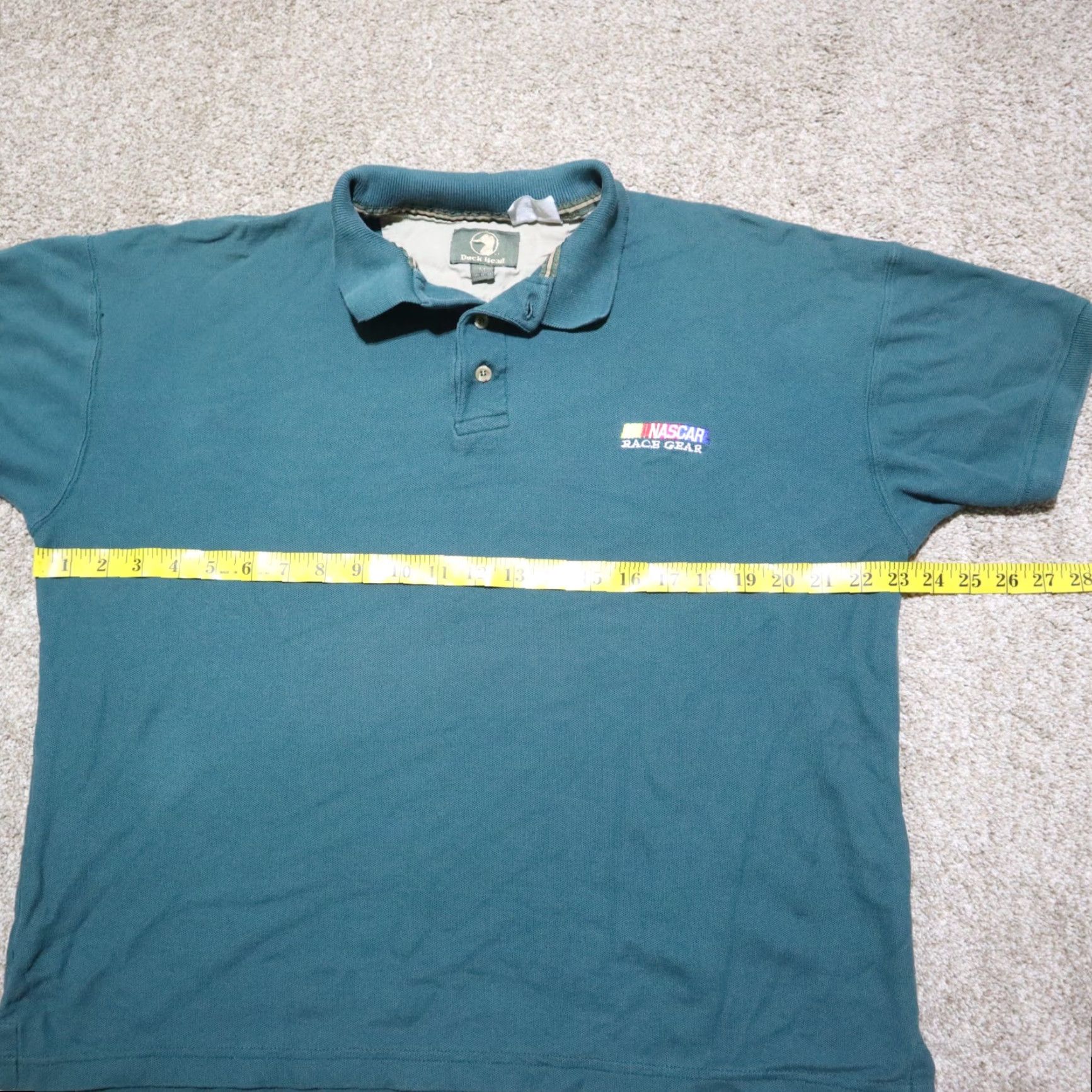 Under Armour Under Armour NASCAR Polo Shirt Adult M Blue Short Sleeve Button Collared Logo Mobil 1 Racing Size M / US 6-8 / IT 42-44 - 4 Thumbnail