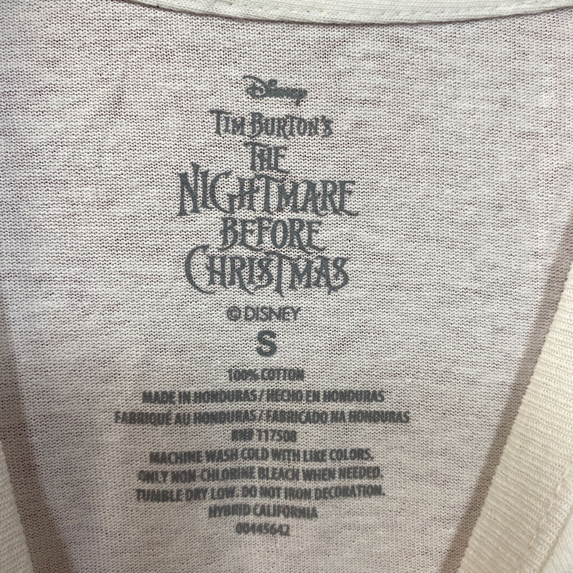 Disney Tim Burton Nightmare Before Christmas Jack Skellington Mad T Size US S / EU 44-46 / 1 - 4 Thumbnail