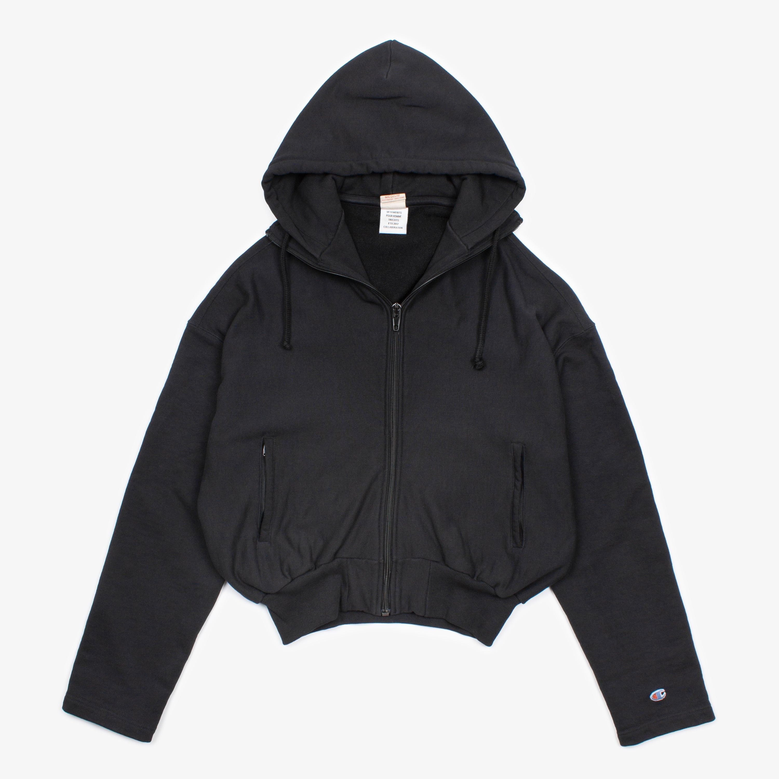 Vetements VETEMENTS 2017 REVERSE WEAVE WARM UP HOODIE Size US M / EU 48-50 / 2 - 2 Thumbnail
