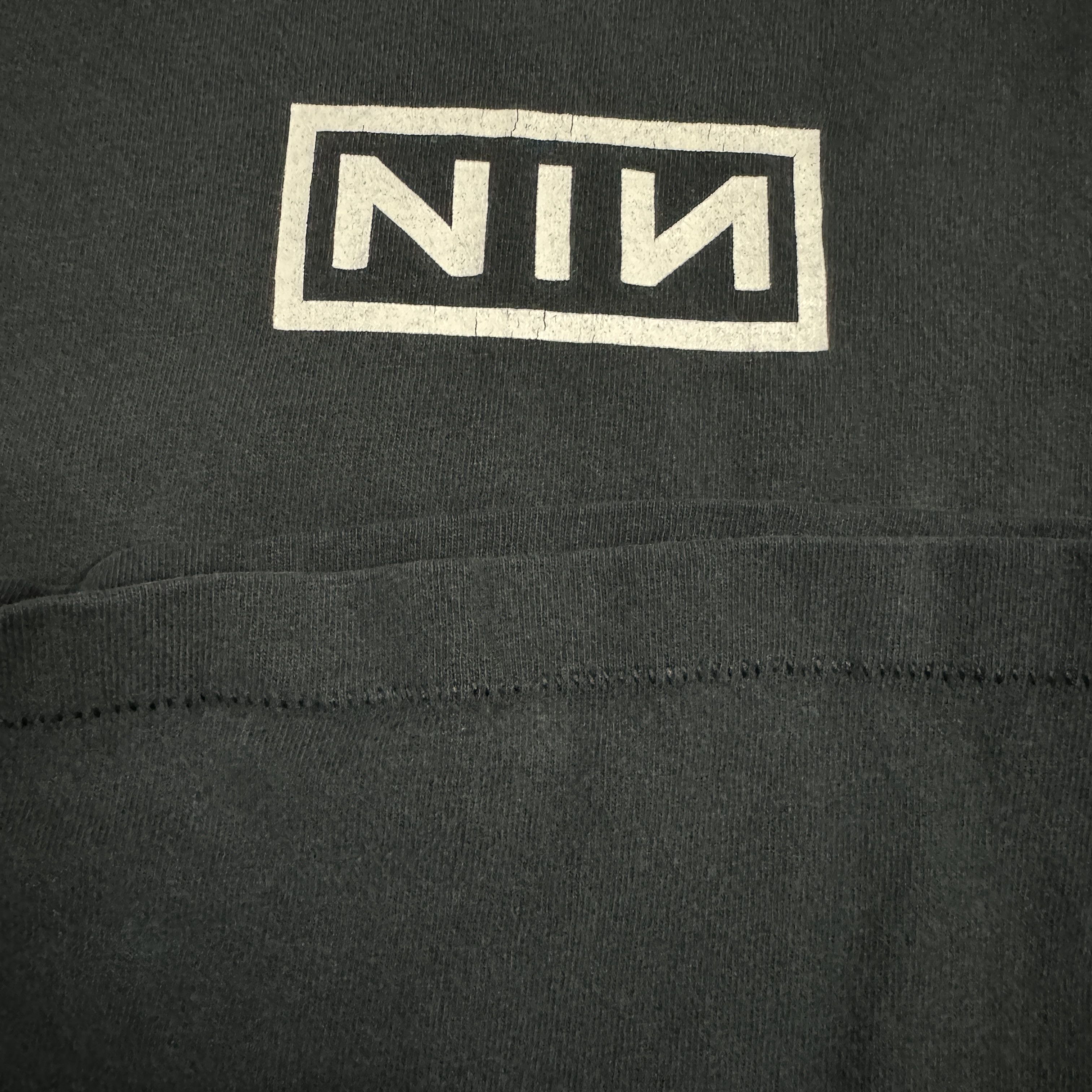 Band Tees Vintage 90s Nine Inch Nails Longsleeve Size US XL / EU 56 / 4 - 5 Thumbnail