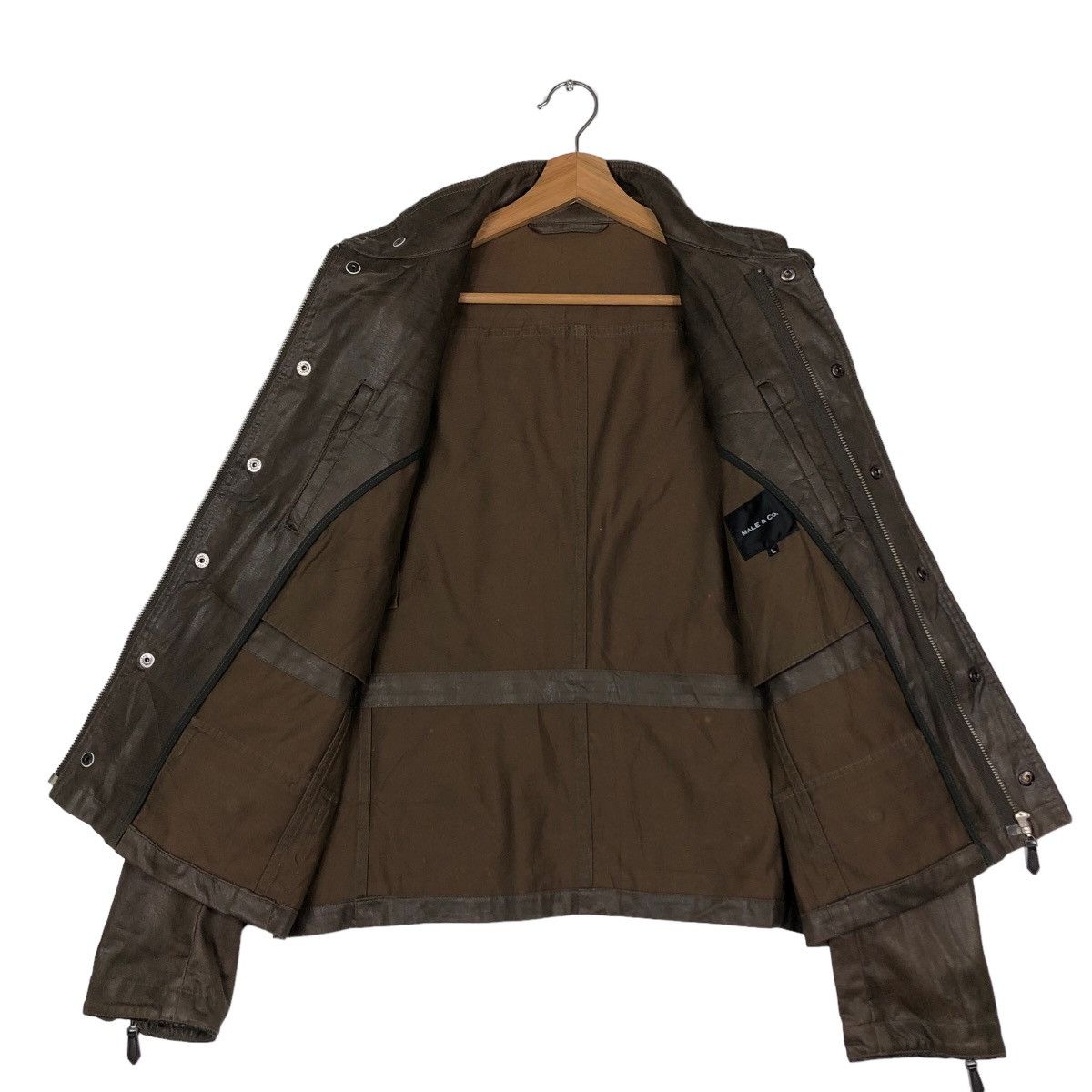 If Six Was Nine 🔥Parachute Bondage Cropped Biket Jacket Male & Co Japan Size US L / EU 52-54 / 3 - 13 Thumbnail