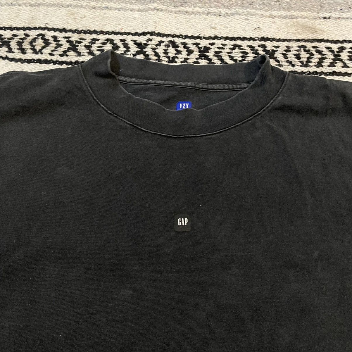 Gap × Yeezy Gap x YEEZY Oversized T-Shirt Black Size XL Bogo Size US XL / EU 56 / 4 - 2 Thumbnail