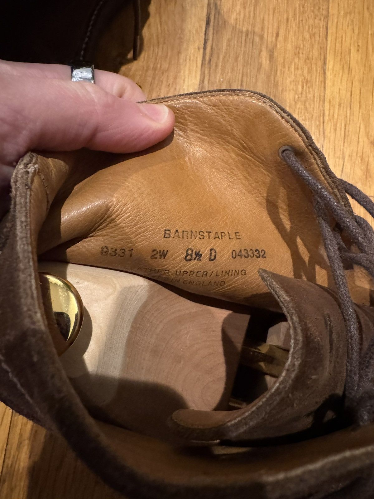 Barneys New York × Crockett & Jones Crockett & Jones x Barneys NY - Barnstable Boot Brown Suede Size US 8.5 / EU 41-42 - 5 Thumbnail