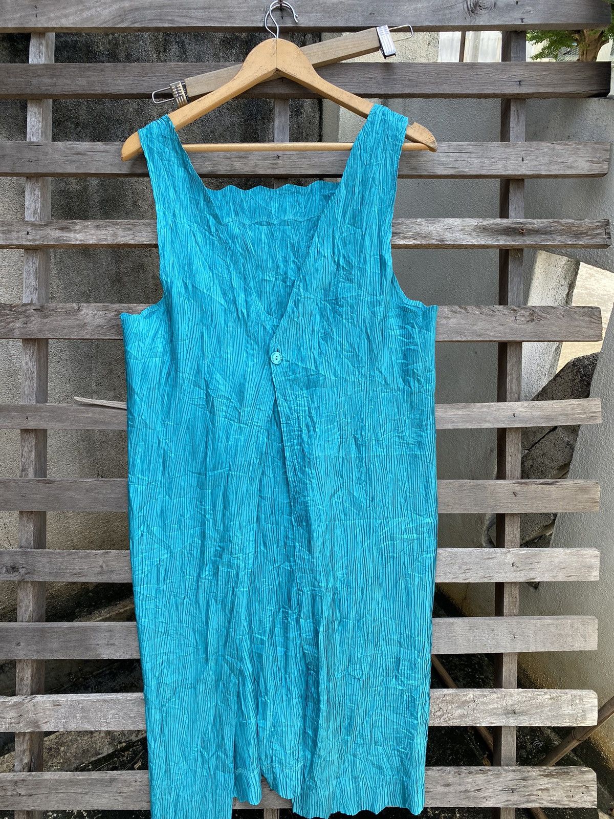 Pleats Please Issey Miyake Rare ❗️ Vintage Issey Miyake Pleated Apron Size ONE SIZE - 5 Thumbnail