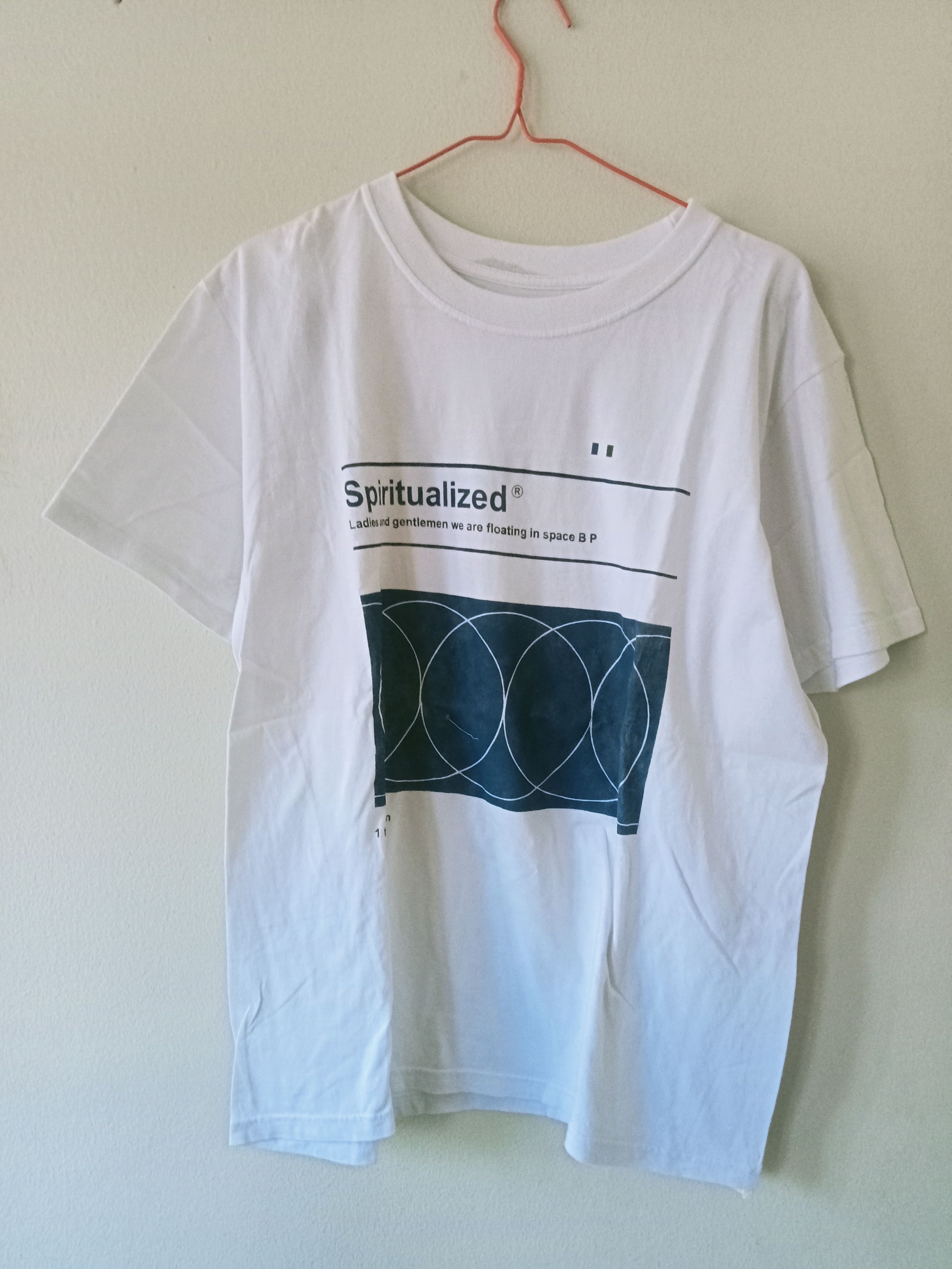 image of Vintage - Spiritualized in White, Men's (Size Large)