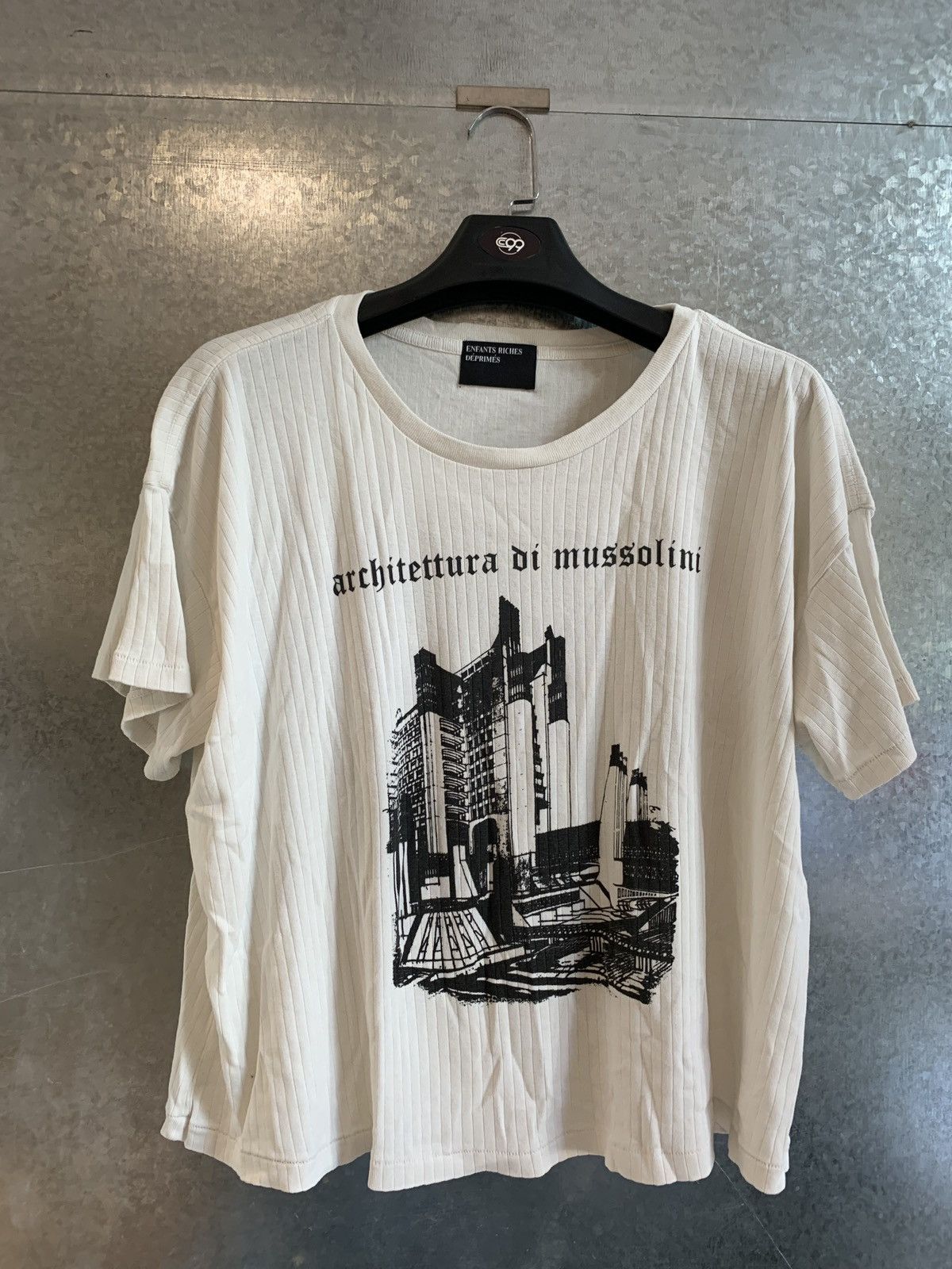 Enfants Riches Deprimes ARCHITETTURA DI MUSSOLINI RIB T-SHIRT Size US L / EU 52-54 / 3 - 1 Thumbnail