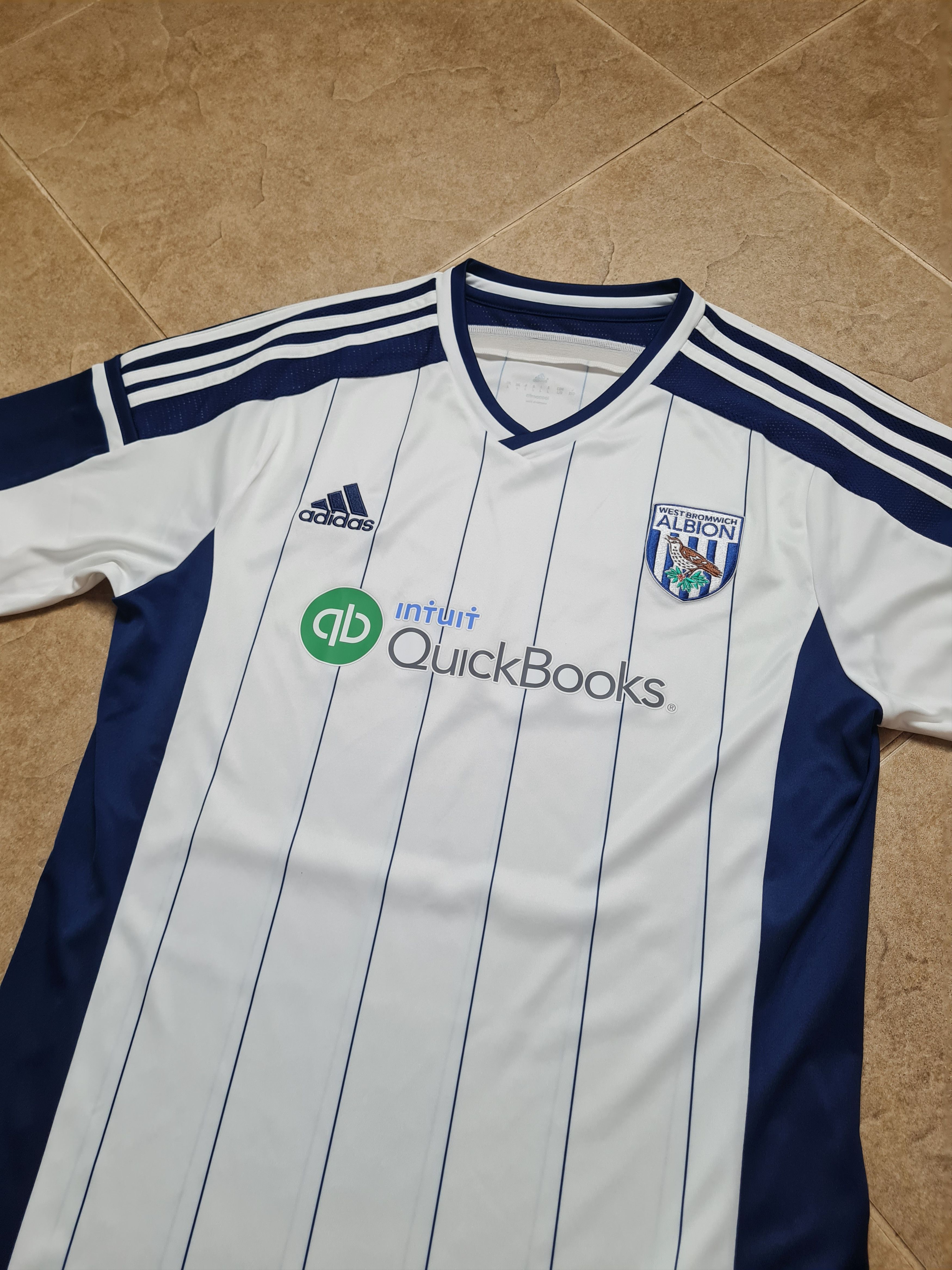 Adidas Jersey Adidas West Bromwich Albion WBA 2014-15 Soccer Shirt Size US L / EU 52-54 / 3 - 3 Thumbnail