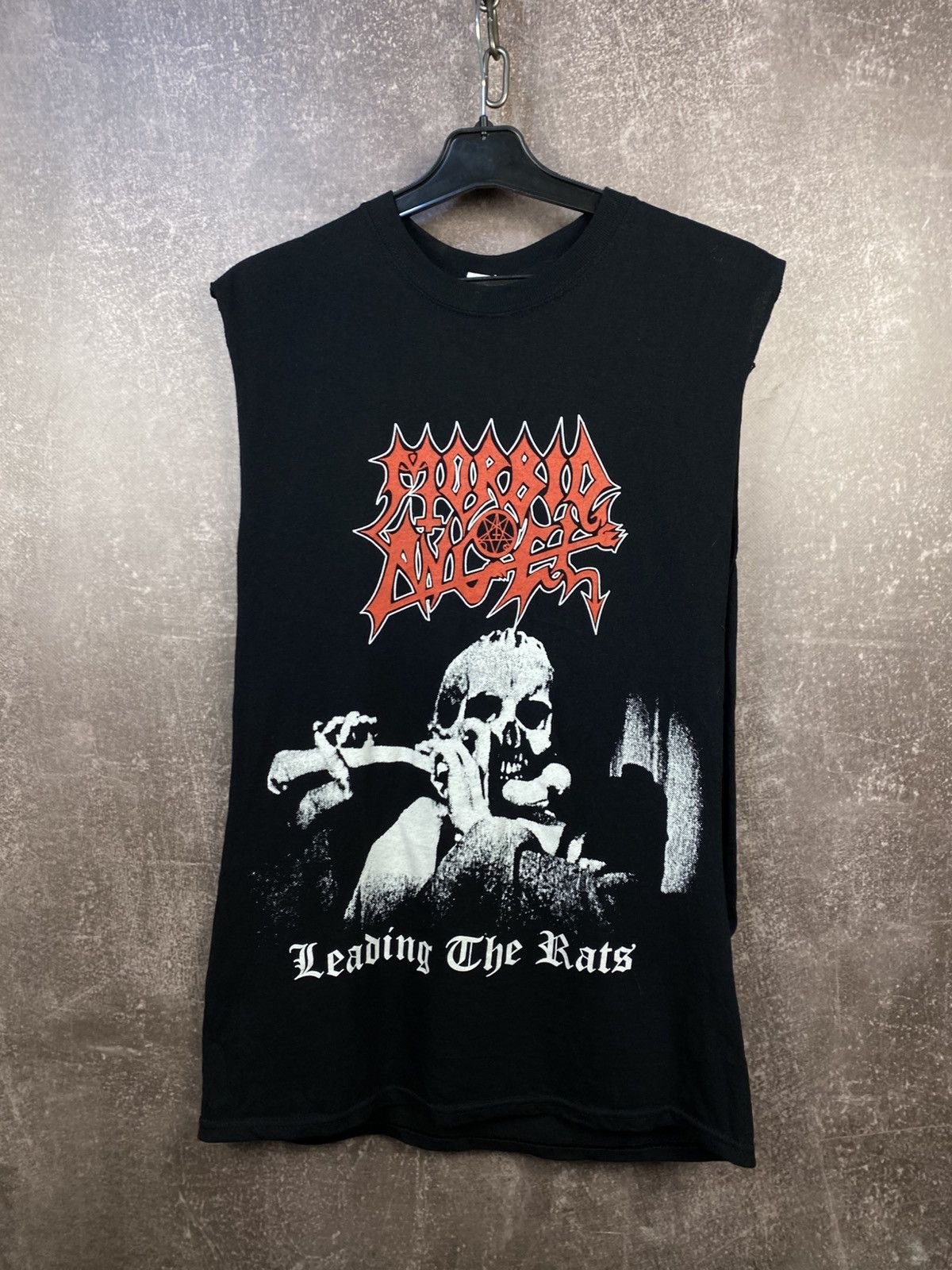 Band Tees Morbid Angel leading the rats Black Tank Top Size US S / EU 44-46 / 1 - 1 Thumbnail
