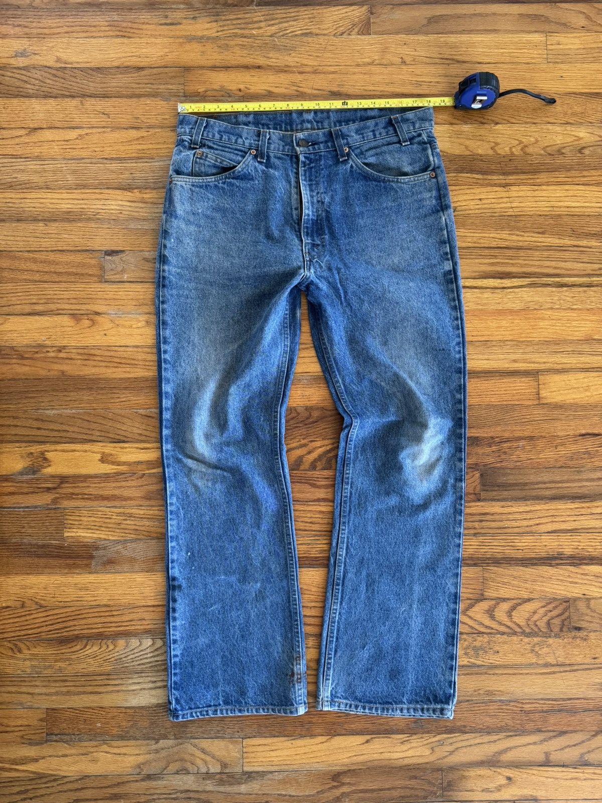 Levi's Vintage Orange Tab 517 Levi’s Bootcut Denim Jeans Size US 36 / EU 52 - 1 Thumbnail