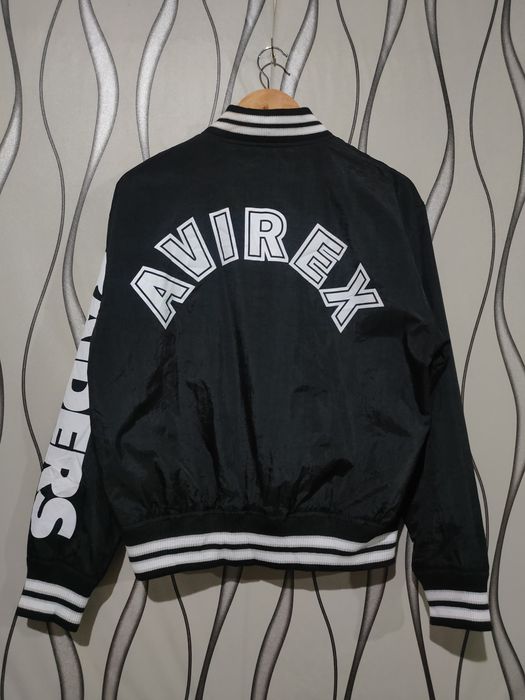 Avirex Varsity Jacket Avirex x Raiders NFL Jacket | Grailed