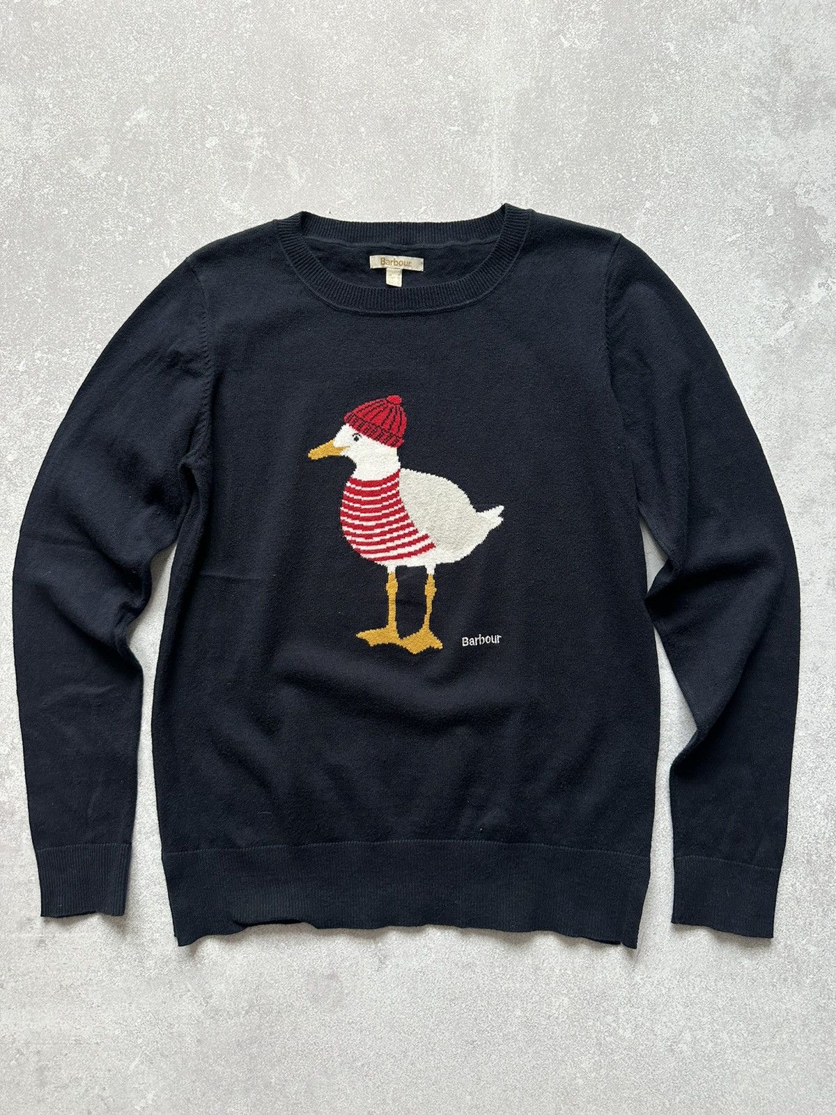 Barbour × Vintage Sweater Barbour Audley Knit size UK 12 Size M / US 6-8 / IT 42-44 - 2 Thumbnail