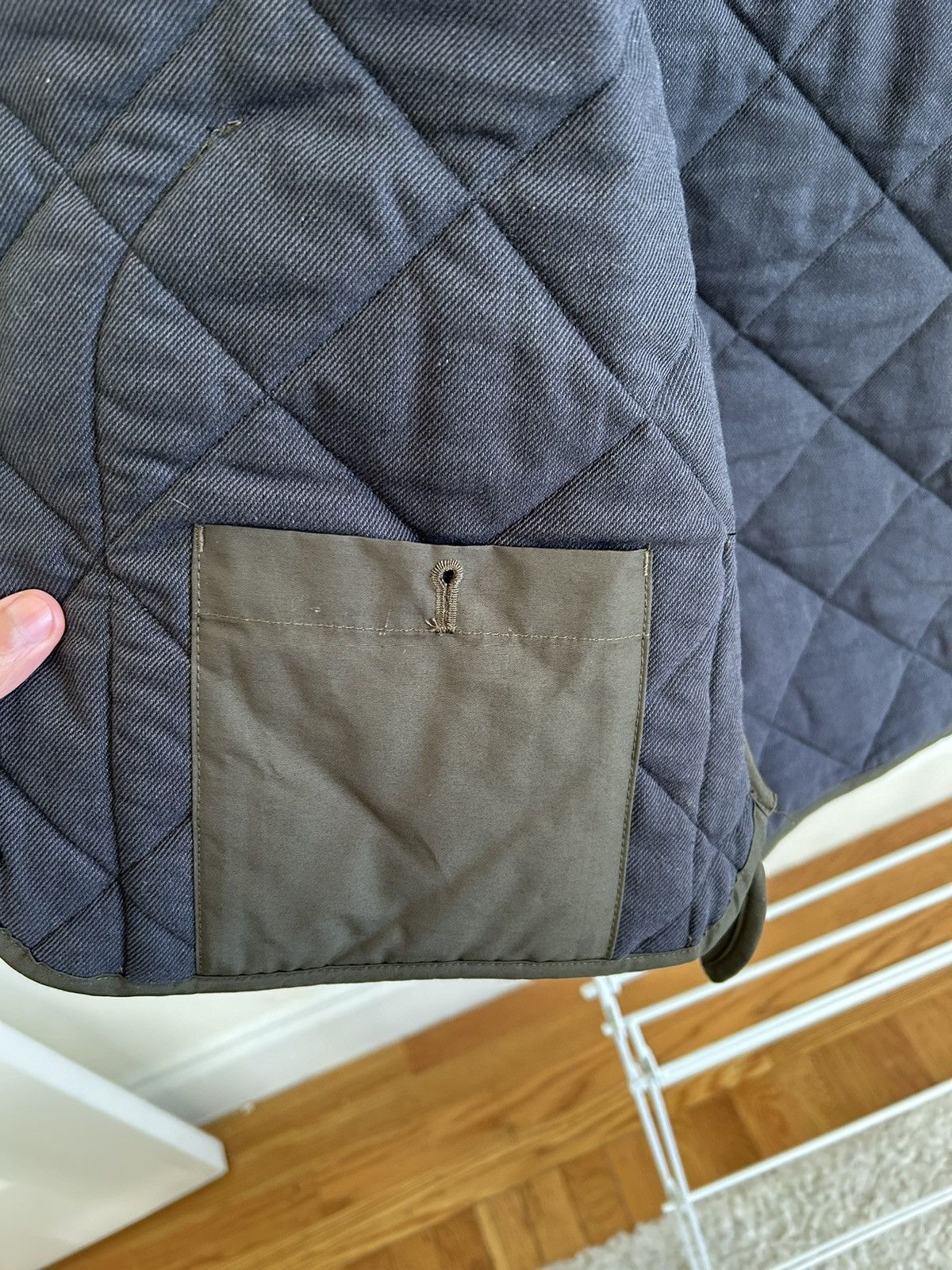 J.Crew J Crew quilted vest in dark green Size US L / EU 52-54 / 3 - 4 Thumbnail