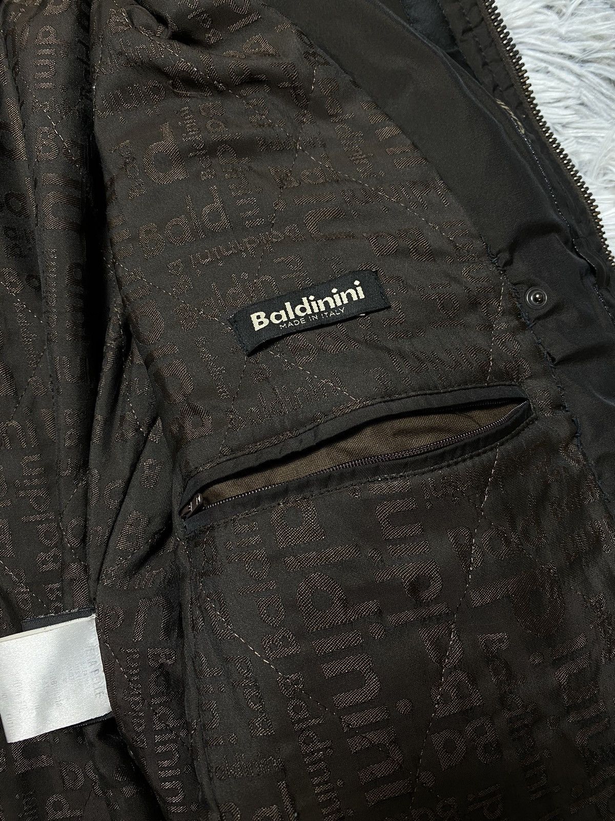 Baldinini Baldinini Black Zip Jacket Italian Brand Size US L / EU 52-54 / 3 - 10 Thumbnail