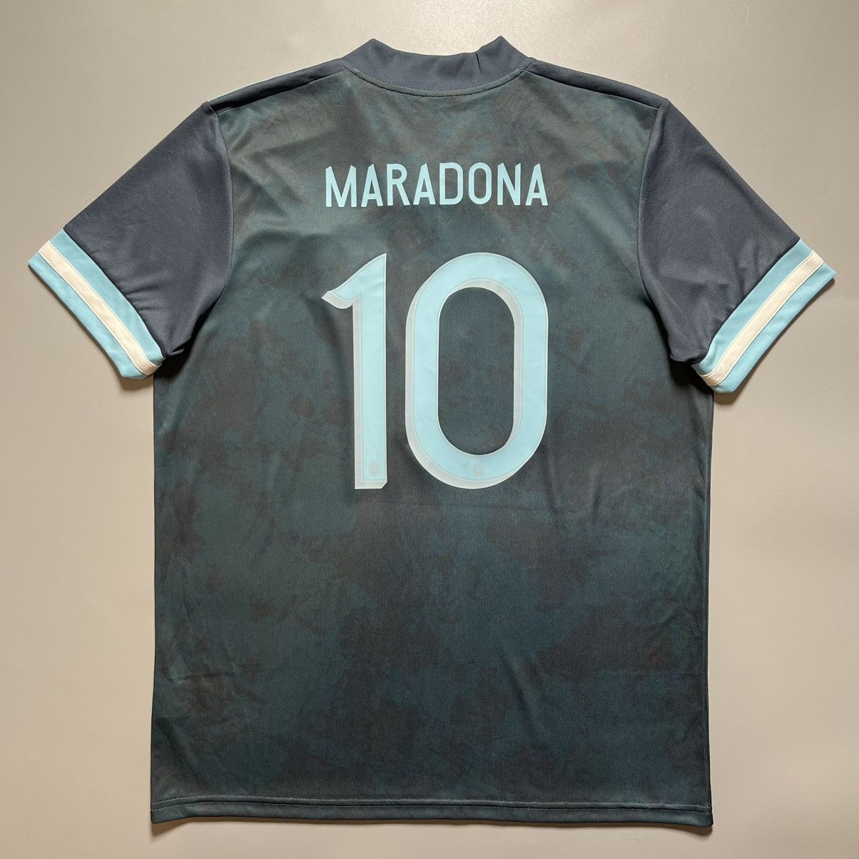 Adidas × Vintage ARGENTINA ADIDAS 2019/2020 FOOTBALL AWAY JERSEY #10 MARADONA Size US XL / EU 56 / 4 - 1 Thumbnail