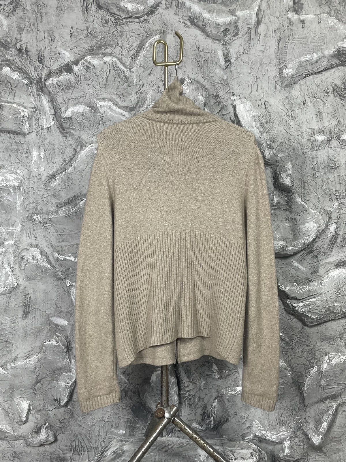 Designer × Japanese Brand Multipocket Y2K Zip Knit Sweater Maison Margiela Yohji Style Size US L / EU 52-54 / 3 - 2 Thumbnail