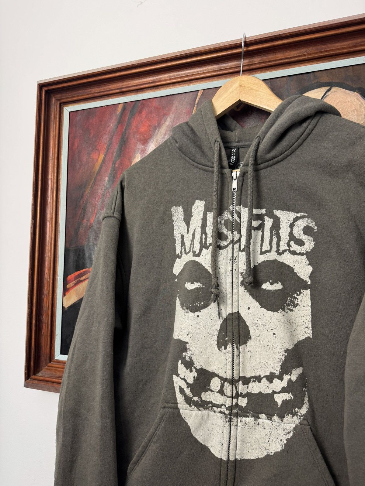 Band Tees Misfits Band Punk Rock Zip Hoodie Crimson Ghost H&m Rare Size US S / EU 44-46 / 1 - 2 Thumbnail