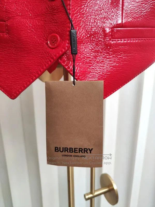 Burberry Burberry Red Jacket for Women - XS Size. Size XS / US 0-2 / IT 36-38 - 5 Thumbnail