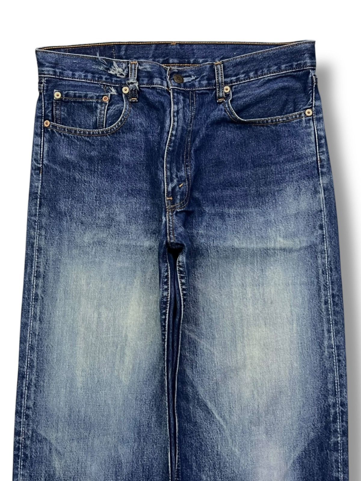 Levi's Baggy Vintage 00s Levi’s 508 Japan - Faded Wash Jeans Size US 34 / EU 50 - 4 Thumbnail