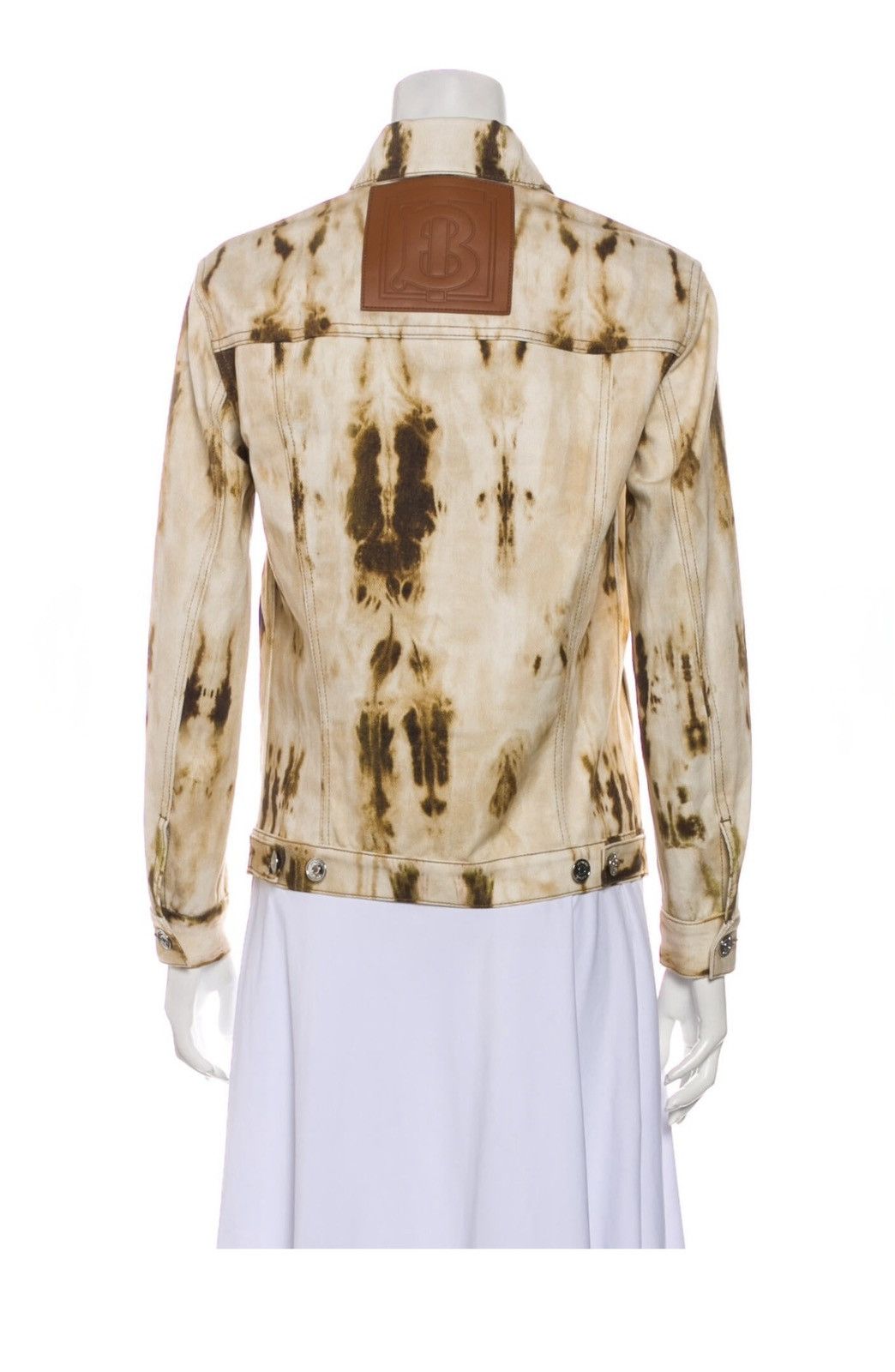 Burberry Tie-dye print denim jacket Size XS / US 0-2 / IT 36-38 - 3 Thumbnail