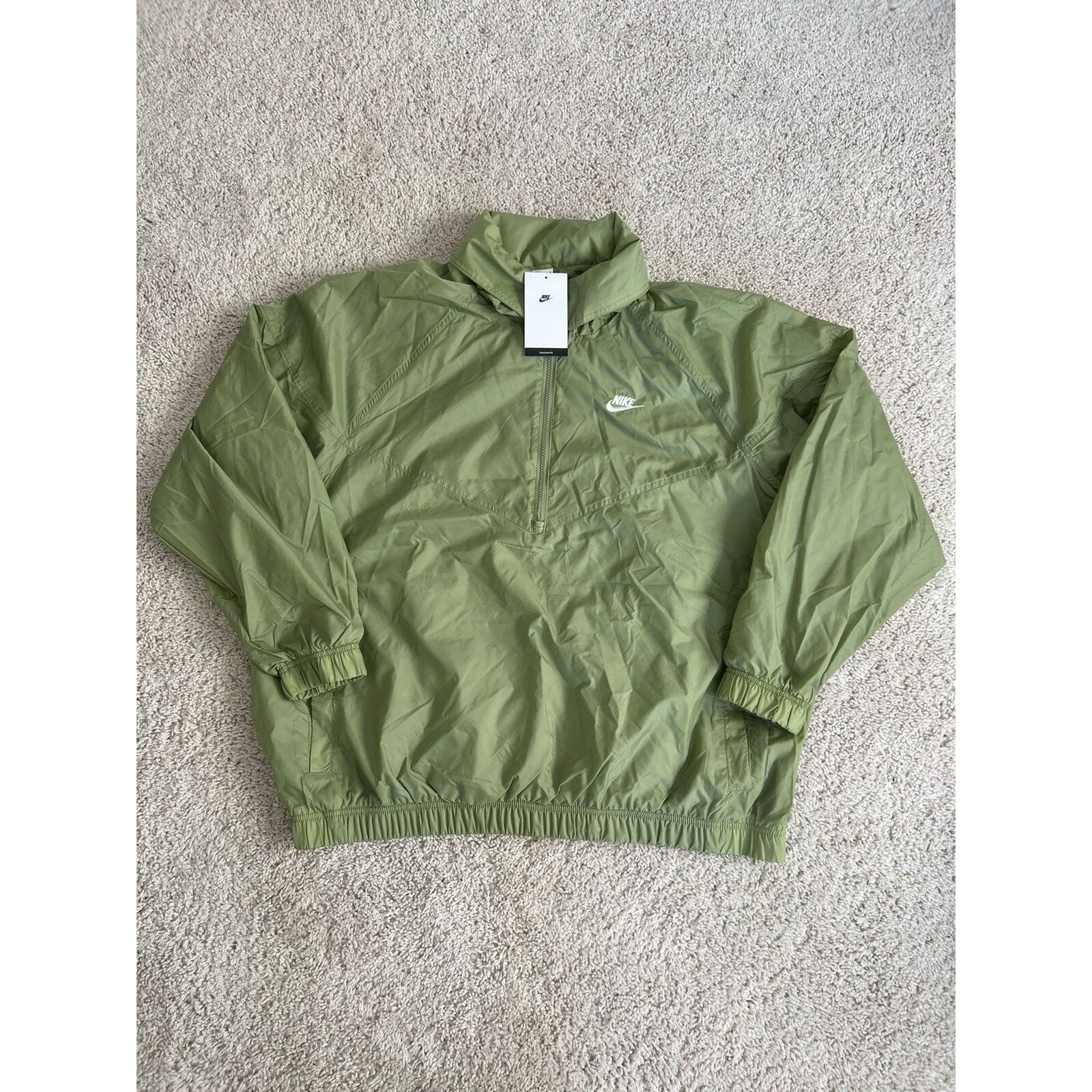 Nike Nike Sportswear Windrunner Ulined Woven Anorak Jacket Green Size US L / EU 52-54 / 3 - 7 Thumbnail
