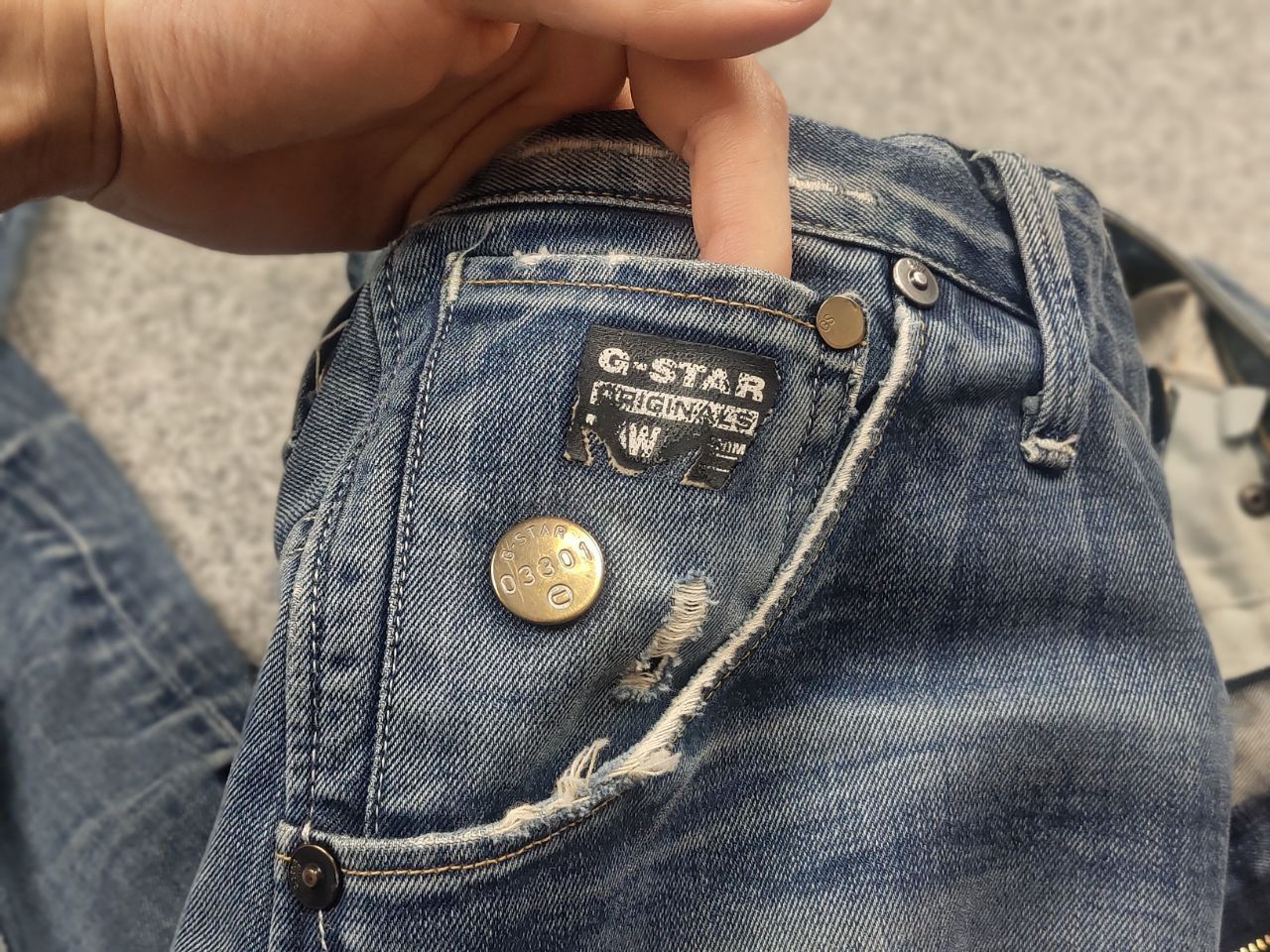 G-Star G Star Vintage Arc 3d loose tapered Jeans le grand bleu Y2K Size US 32 / EU 48 - 15 Thumbnail