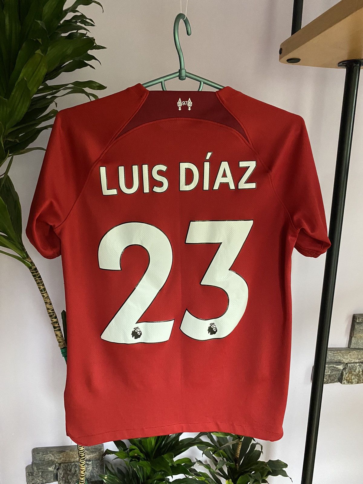 Nike Nike Liverpool 2022 2023 Luiz Diaz Home Shirt Soccer Jersey Size US S / EU 44-46 / 1 - 1 Thumbnail
