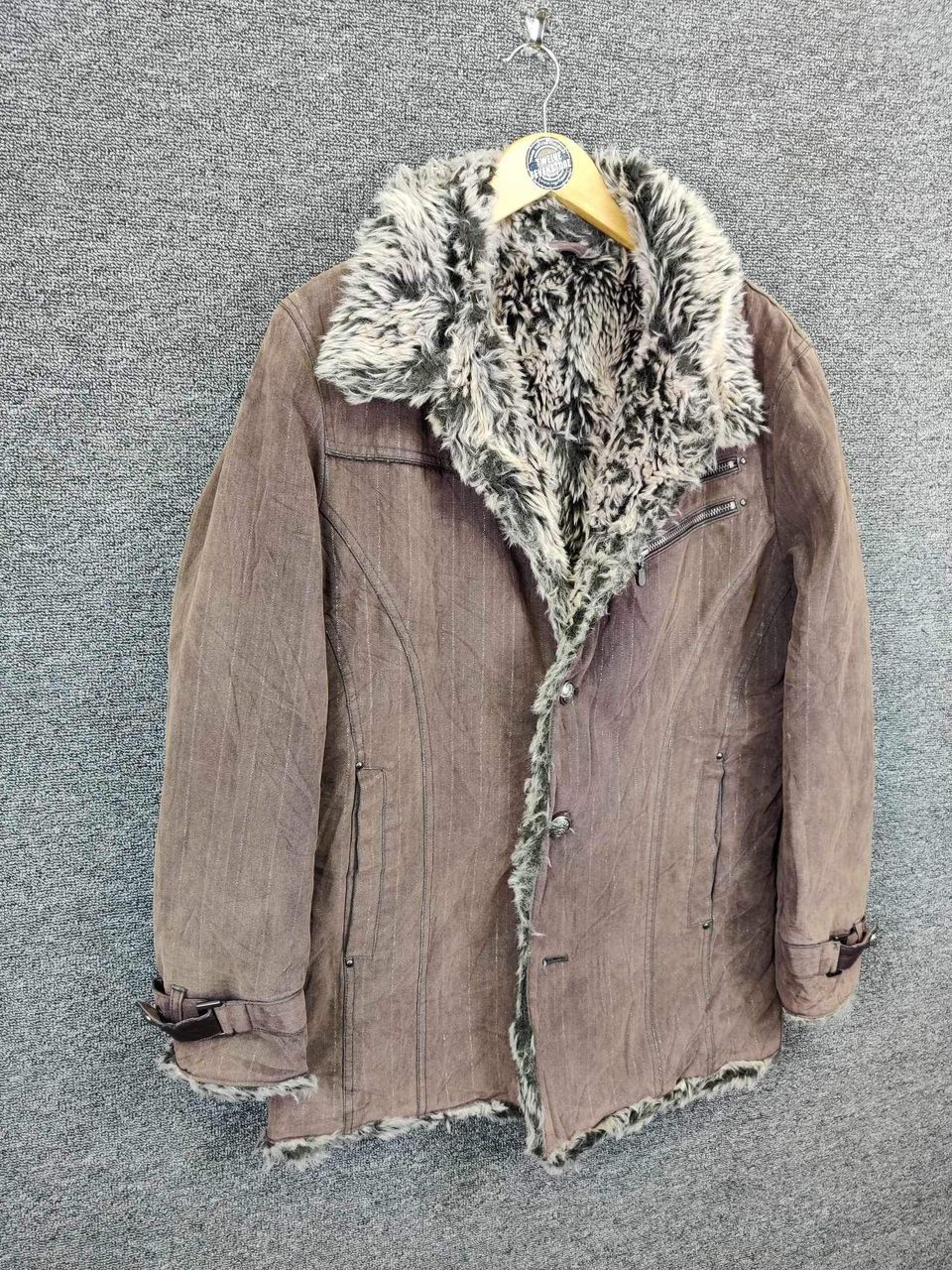 Mossimo Vintage Mossimo Shearling Studded Jacket Size US L / EU 52-54 / 3 - 5 Thumbnail