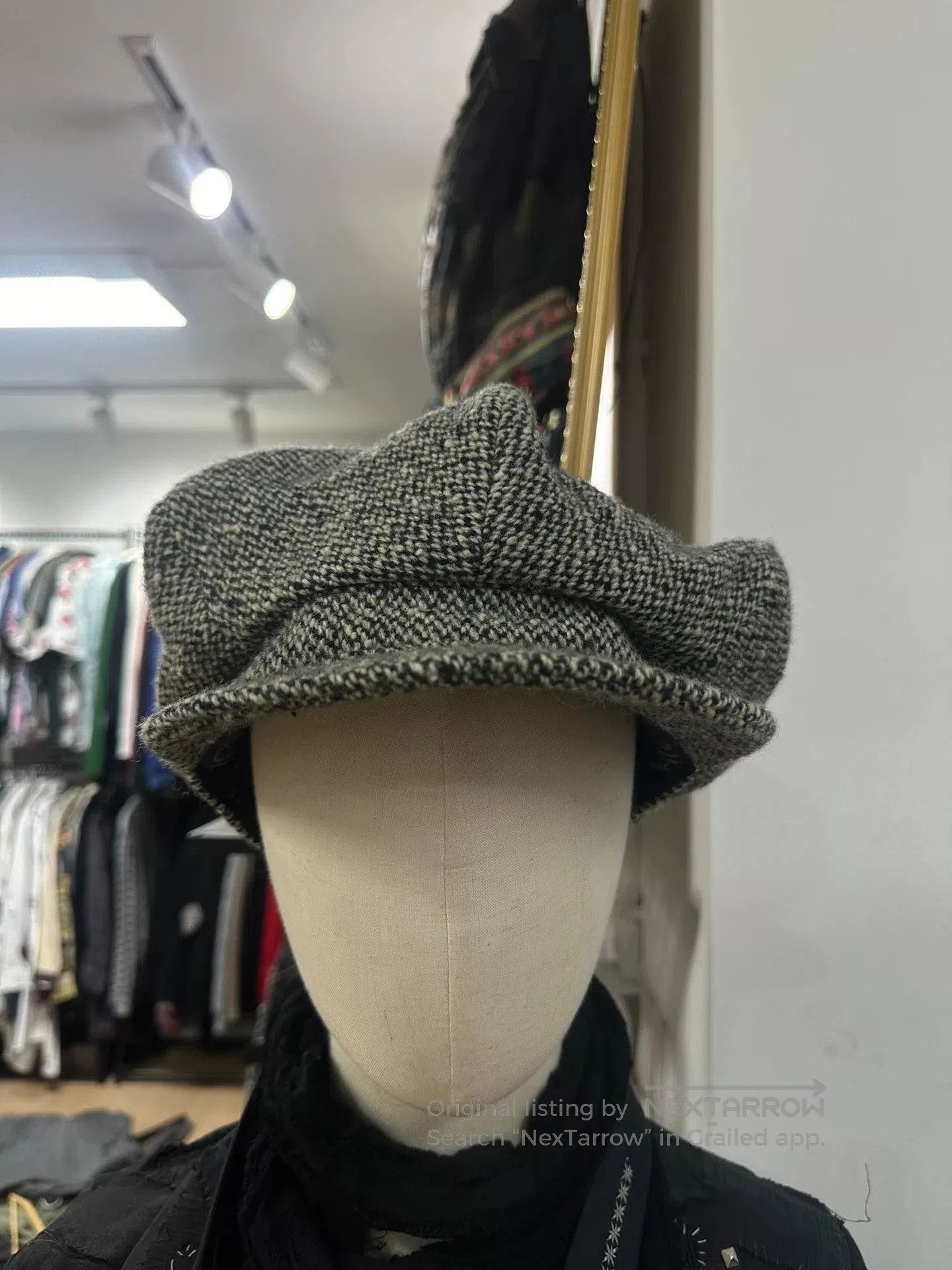 Yohji Yamamoto yohji yamamoto pour homme wool newsboy cap. Size ONE SIZE - 6 Thumbnail