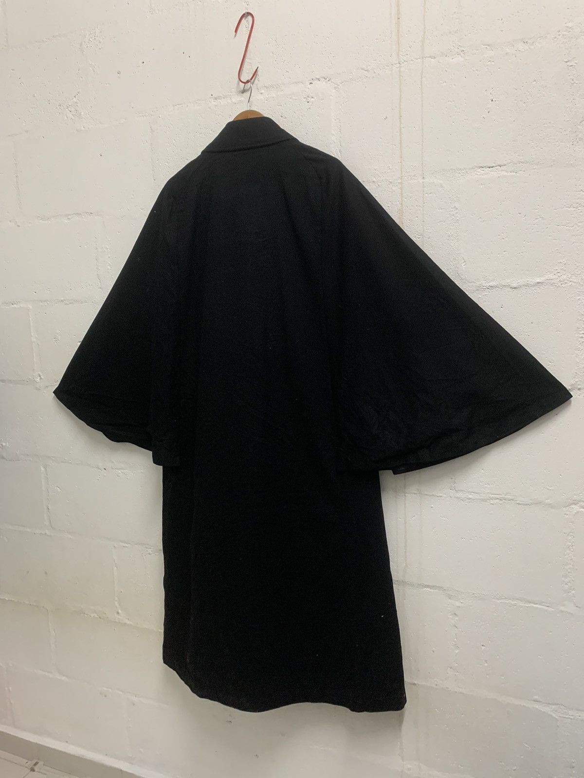 Japanese Brand Vintage Cape Coat Wool Size US XL / EU 56 / 4 - 6 Thumbnail
