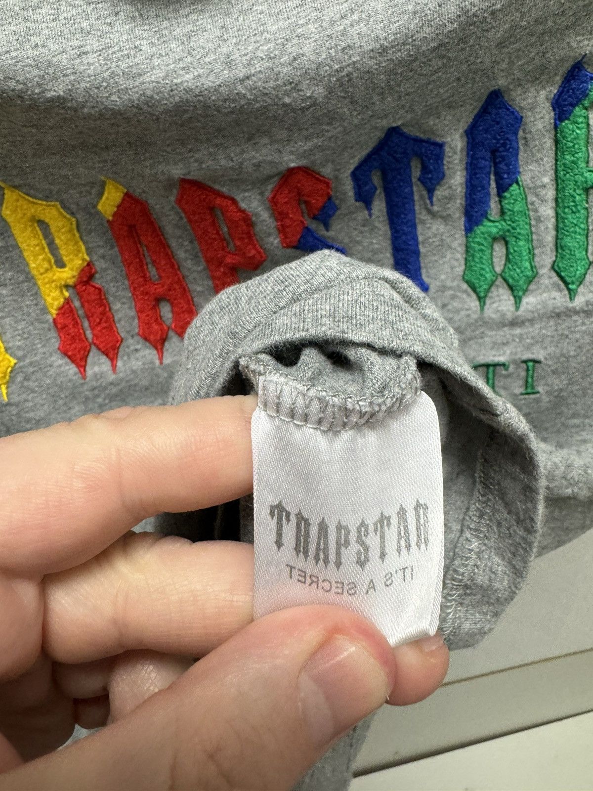 Trapstar London Trapstar grey big logo t-shirt S sz multicolor Size US S / EU 44-46 / 1 - 7 Thumbnail