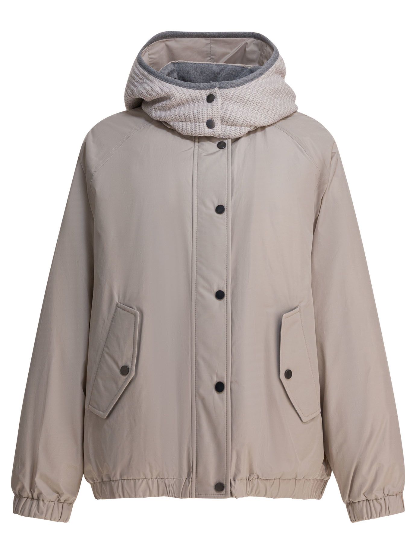 Brunello Cucinelli Taffeta Quilt Jacket Size XS / US 0-2 / IT 36-38 - 1 Thumbnail
