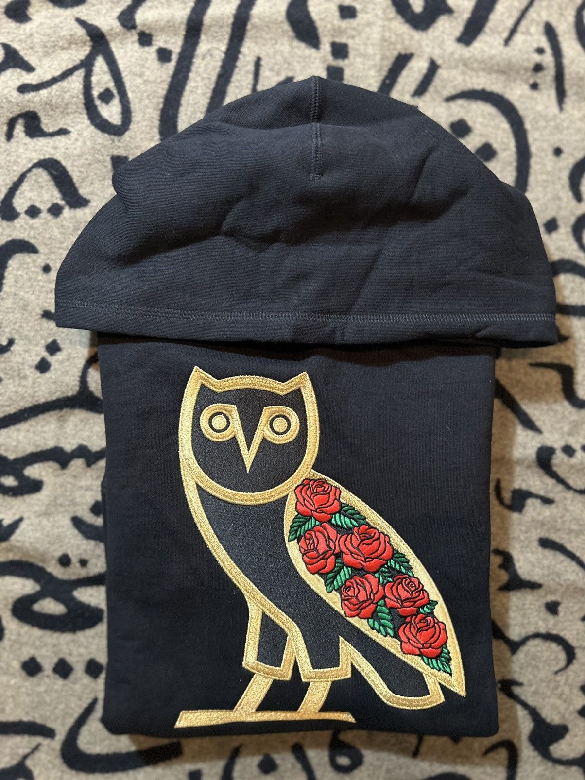 Drake × October's Very Own OVO SANDRA ROSE VALENTINES HOODIE Size US L / EU 52-54 / 3 - 7 Thumbnail