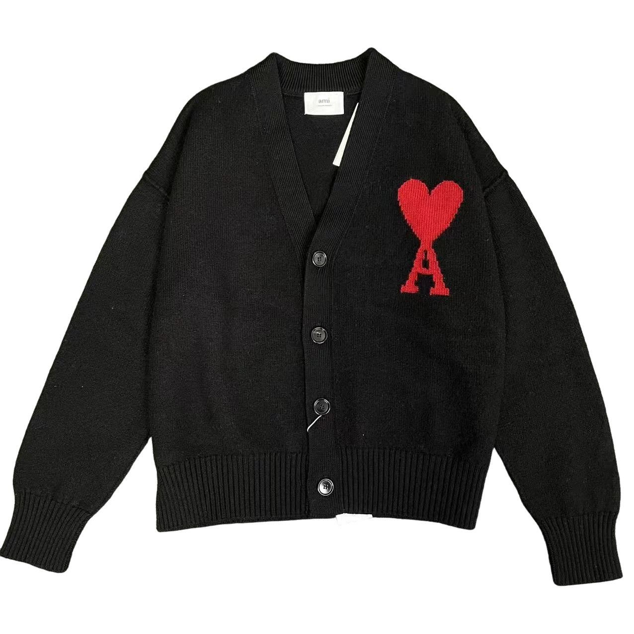 AMI AMI Heart Logo Knit Cardigan M Size US M / EU 48-50 / 2 - 1 Thumbnail