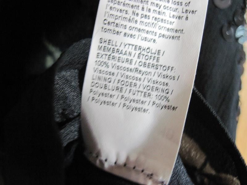 River Island Asymmetric Beaded sequin camisole US sz 4 brand River Island Size S / US 4 / IT 40 - 6 Thumbnail