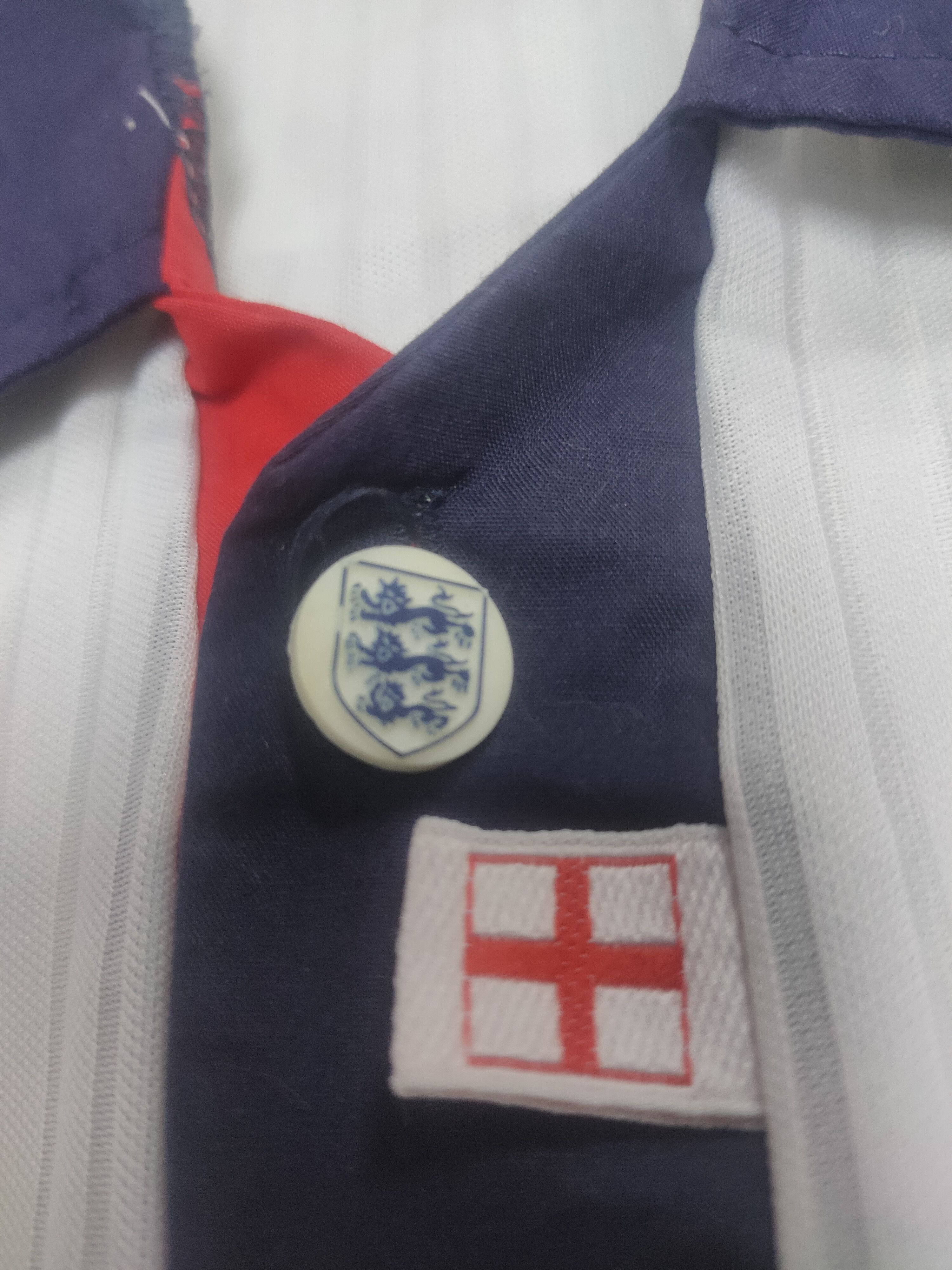 Vintage Vintage England 1998/99 Soccer Jersey Size US XL / EU 56 / 4 - 6 Thumbnail