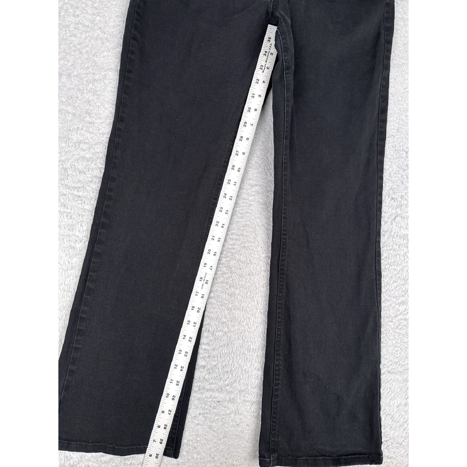 Coldwater Creek Coldwater Creek Jeans Womens Straight - 10 Black Dark Wash Mid Rise 30x31 - Denim Size 32" / US 10 / IT 46 - 7 Thumbnail