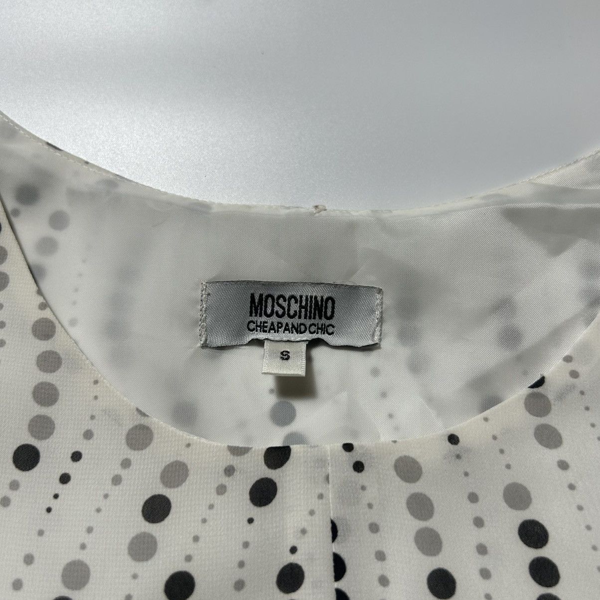 Moschino Vintage Moschino Polka Dot Dress Size S / US 4 / IT 40 - 5 Thumbnail
