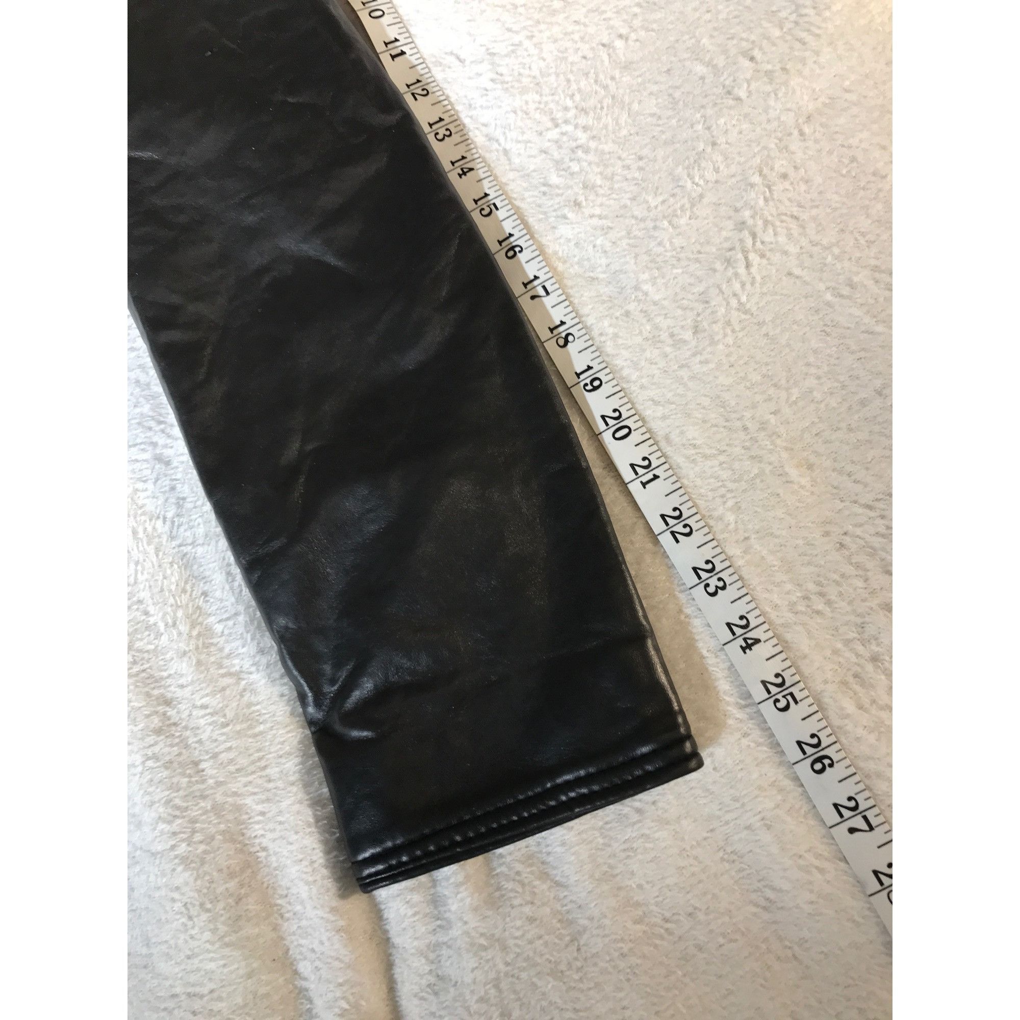 Vintage GG Genuine Garment Women's Blacks Button Leather Coat Size L / US 10 / IT 46 - 10 Thumbnail