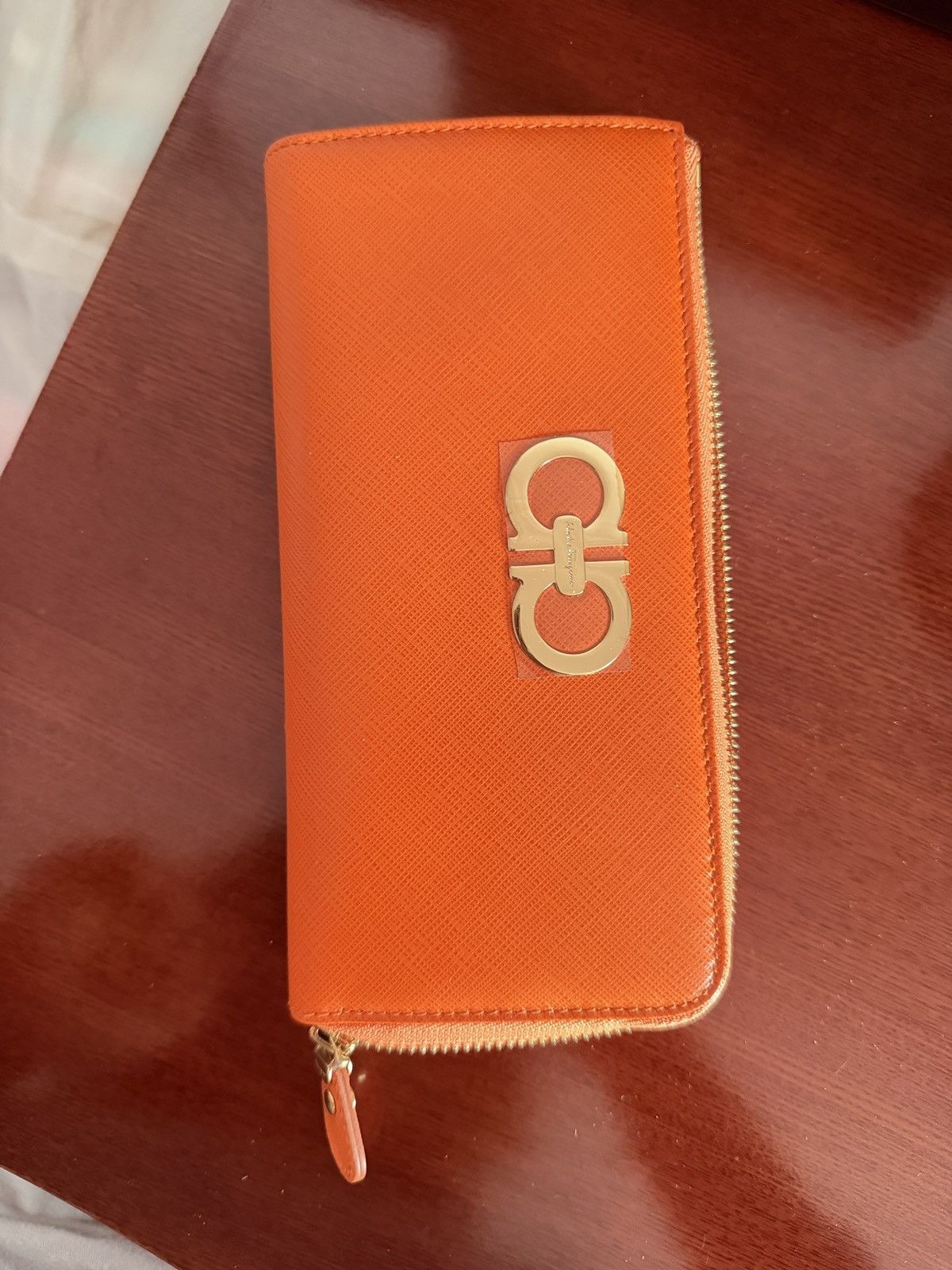 Salvatore Ferragamo Salvatore Ferragamo Orange wallet Size ONE SIZE - 2 Thumbnail
