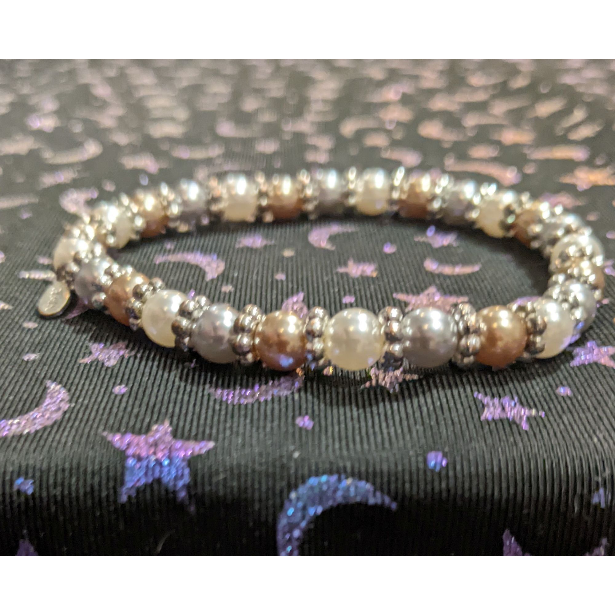 Other Roman Elegant Simple Pearl Stretch Bracelet Size ONE SIZE - 3 Thumbnail