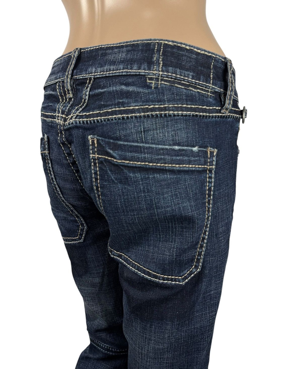 Marithe + Francois Girbaud × Vintage Marithe Francois Girbaud Biker Jeans Vintage size 27 IT42 Size 27" / US 4 / IT 40 - 15 Thumbnail