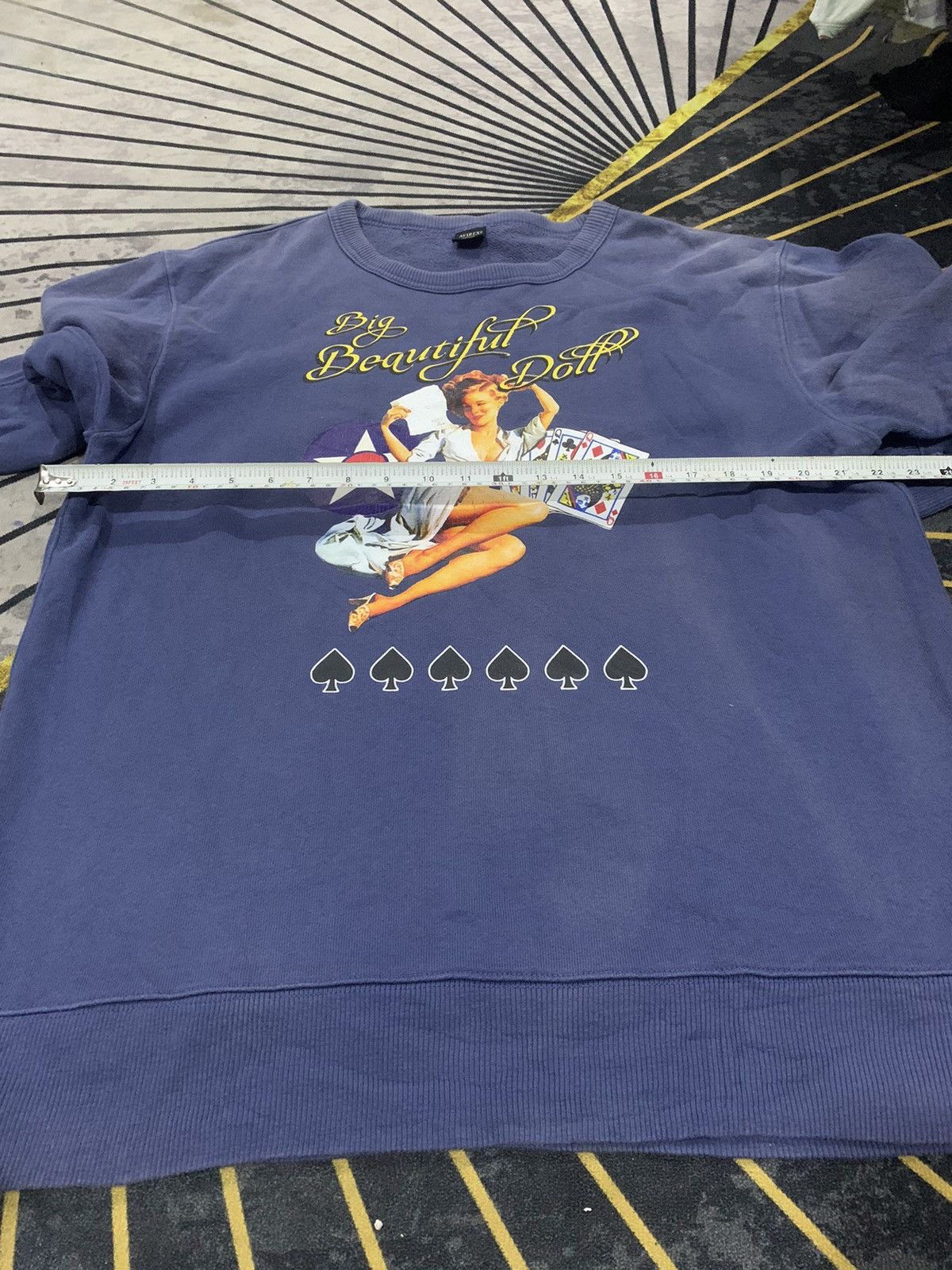 Avirex × Vintage VINTAGE!! Sweatshirt AVIREX Big Beautiful Doll Size US XL / EU 56 / 4 - 6 Thumbnail