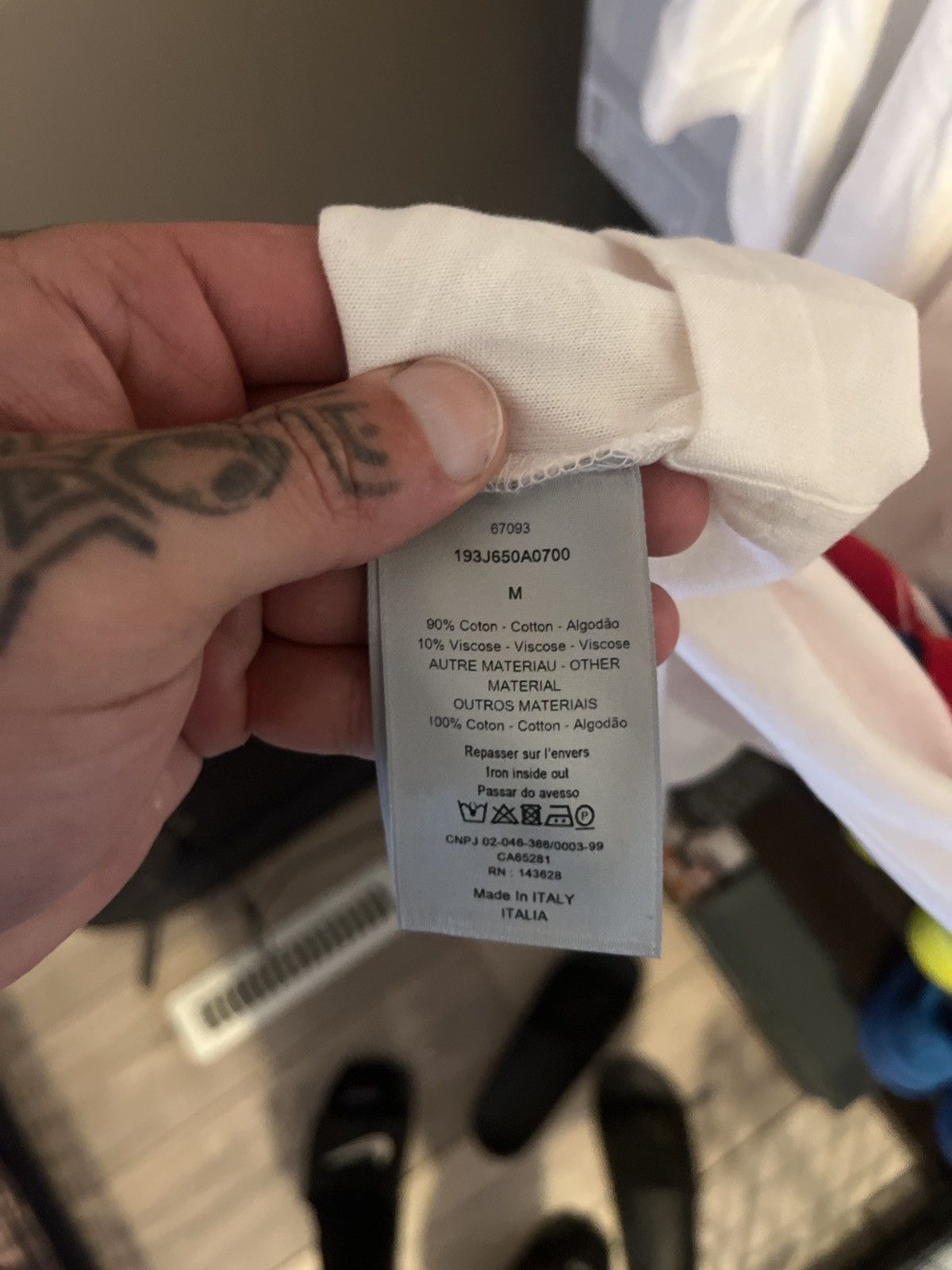 Dior Dior x Kenny Scharf tshirt Size US M / EU 48-50 / 2 - 6 Thumbnail