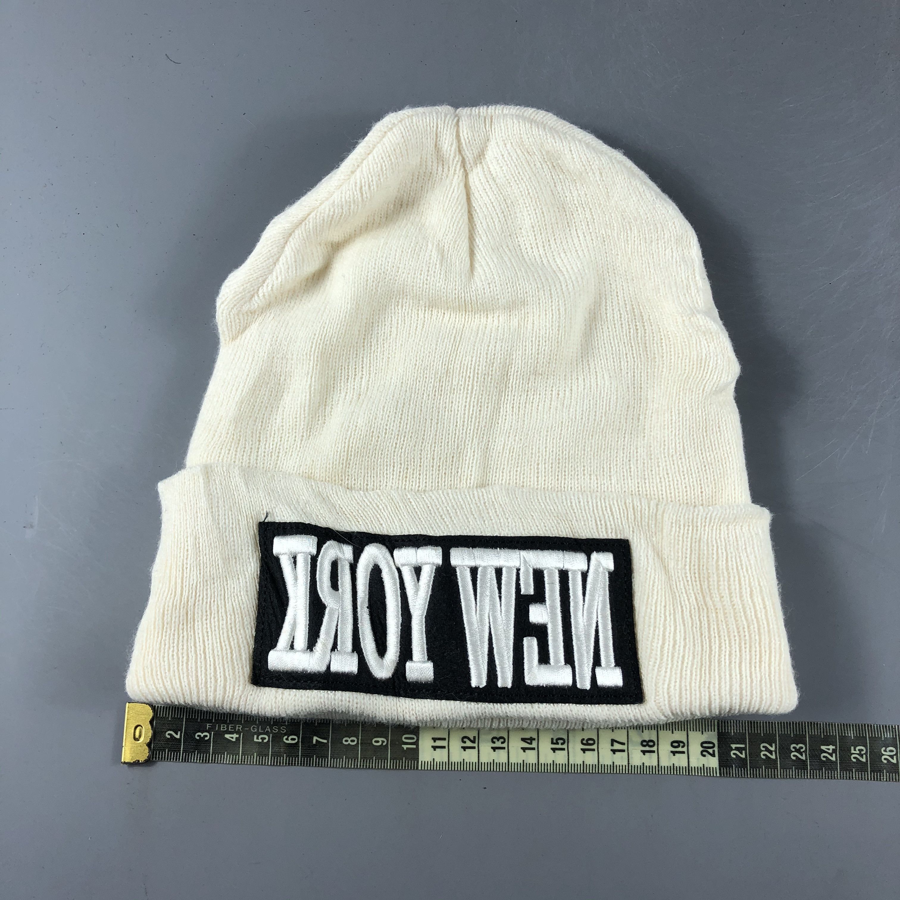 Other × Vintage New York Beanie Snow Hat Snow Cap -D464 Size ONE SIZE - 3 Thumbnail